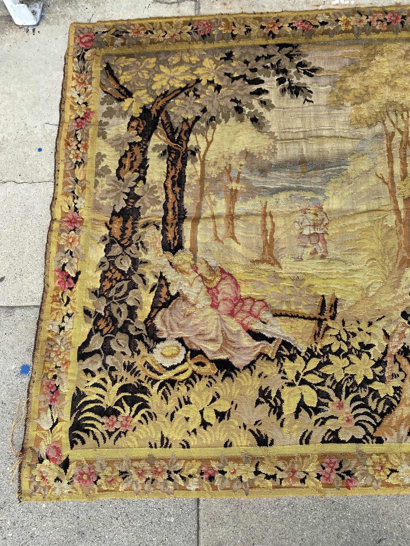 19th Century French Aubusson Tapestry - 3