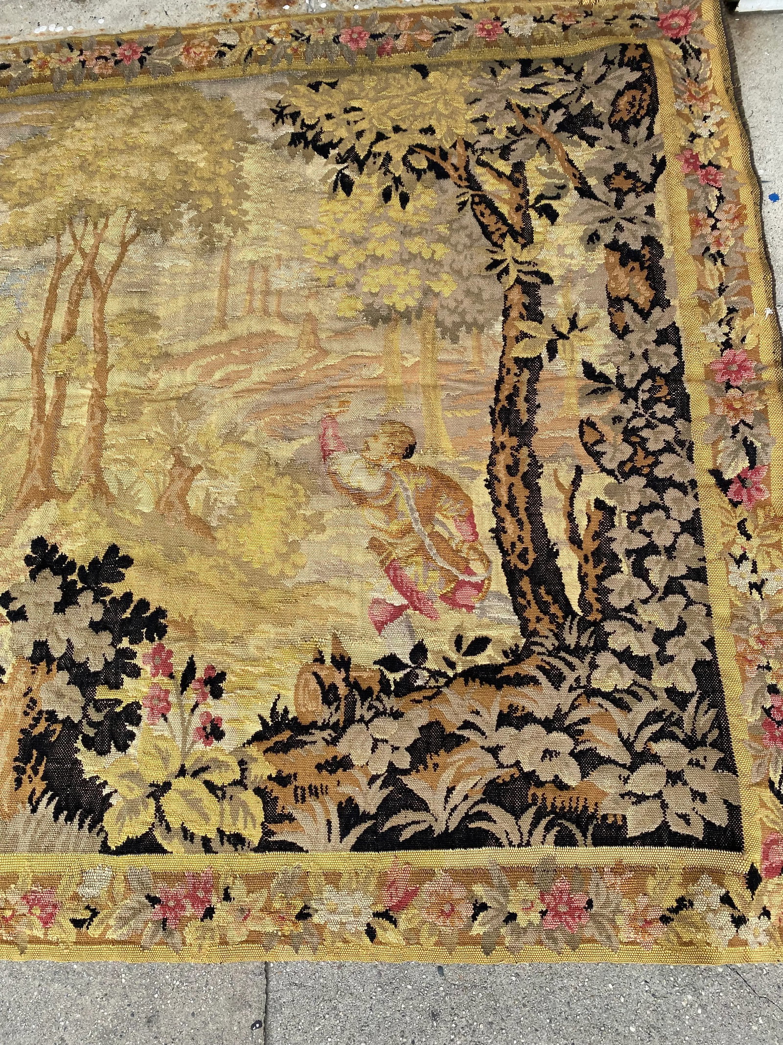 19th Century French Aubusson Tapestry - 5