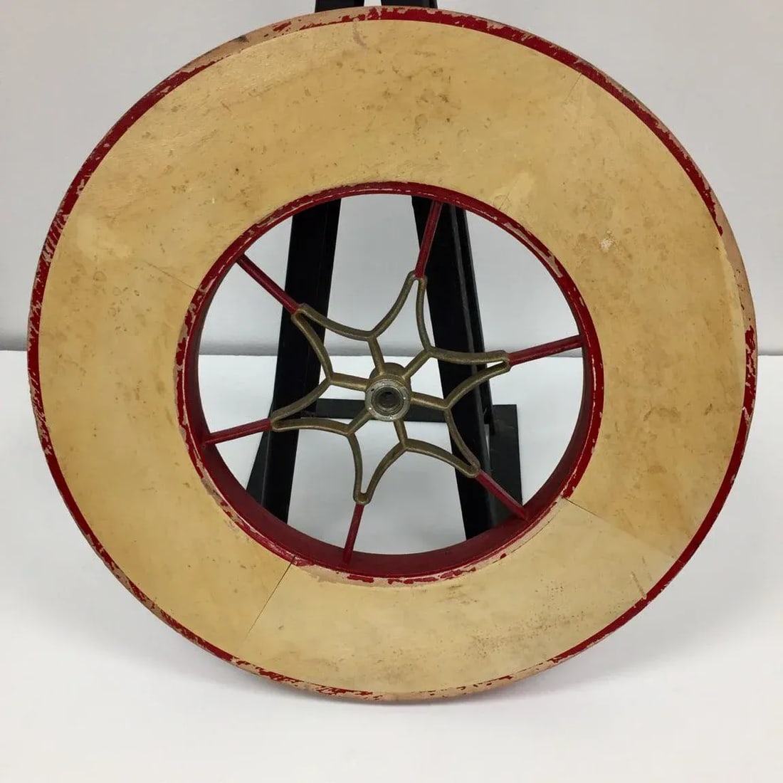 1940s Vintage Folk Art Roulette/Gaming Wheel - 4