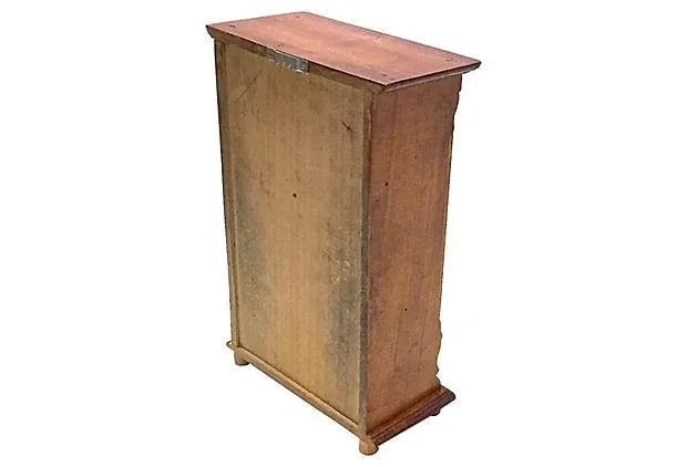 Antique Small Sample Armoire Jewelry Box - 5