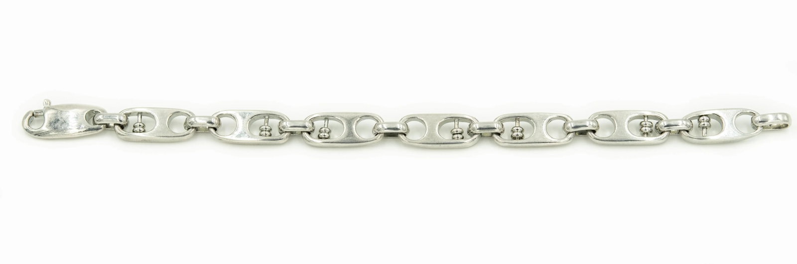 Modernist Abacus Sterling Silver Bracelet by O.P. Orlandini for Uno a Erre - 2