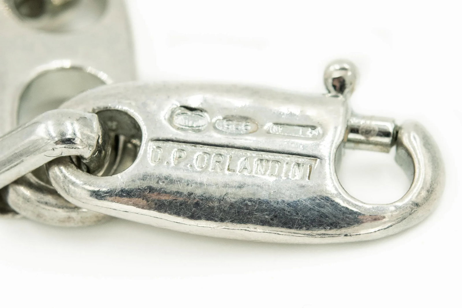 Modernist Abacus Sterling Silver Bracelet by O.P. Orlandini for Uno a Erre - 3