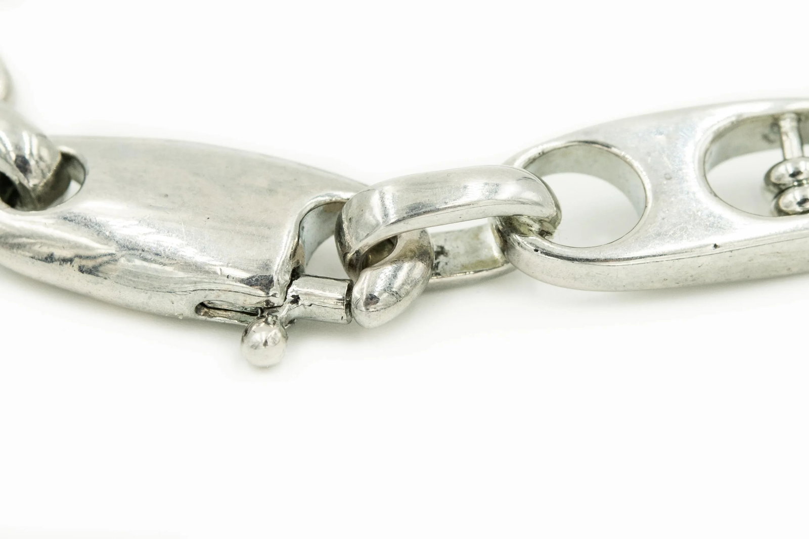 Modernist Abacus Sterling Silver Bracelet by O.P. Orlandini for Uno a Erre - 5