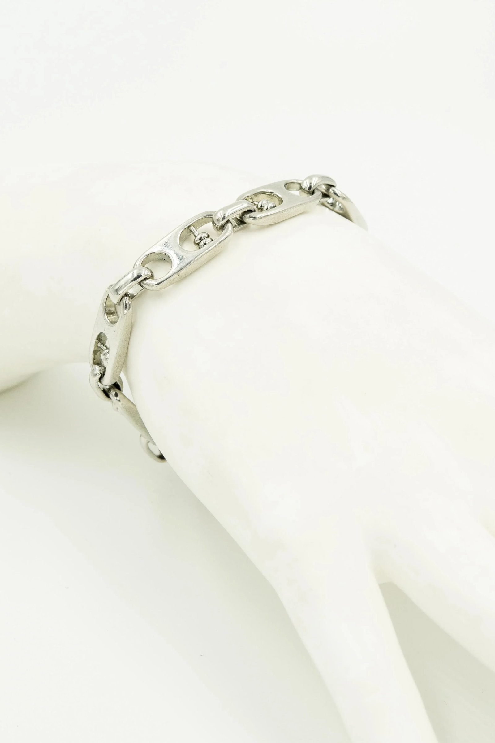 Modernist Abacus Sterling Silver Bracelet by O.P. Orlandini for Uno a Erre - 6