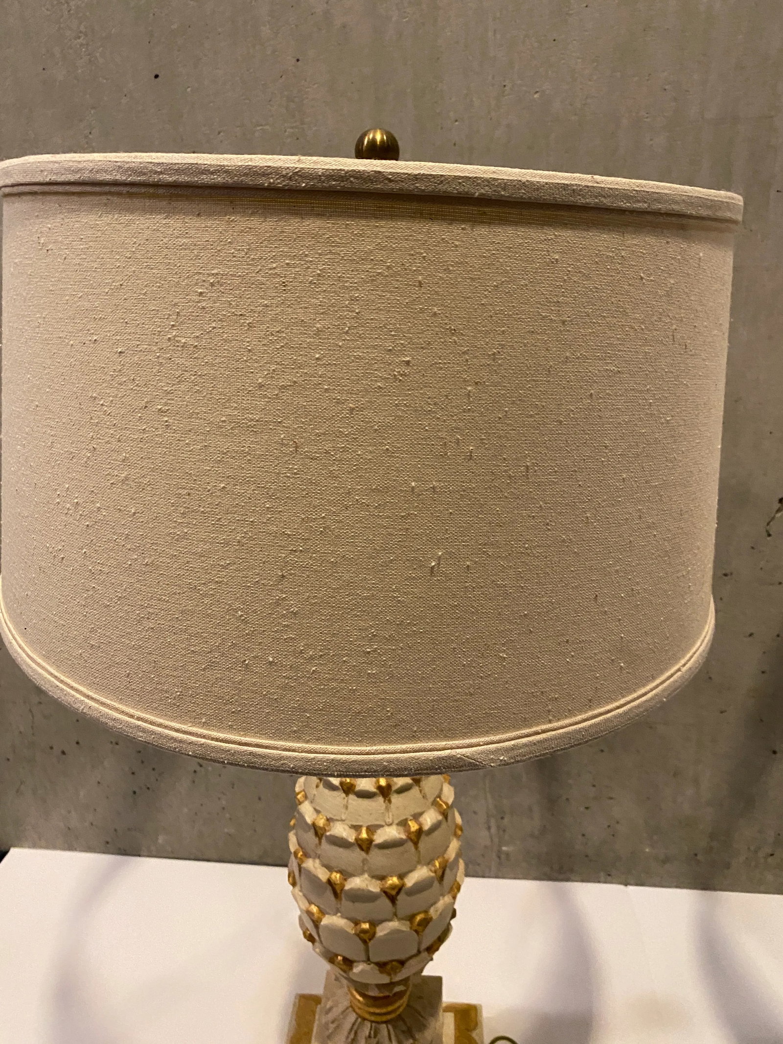 1970s Baker Furniture Pineapple Lamp, Made in Italy - a Pair - 7