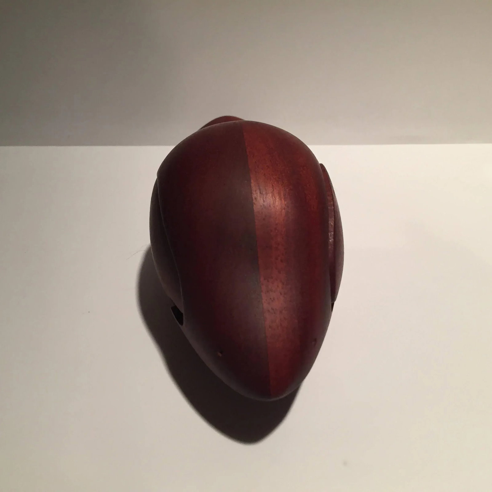 Deborah Bump Hand Carved Wood Jewelry Box Sculpture - 3