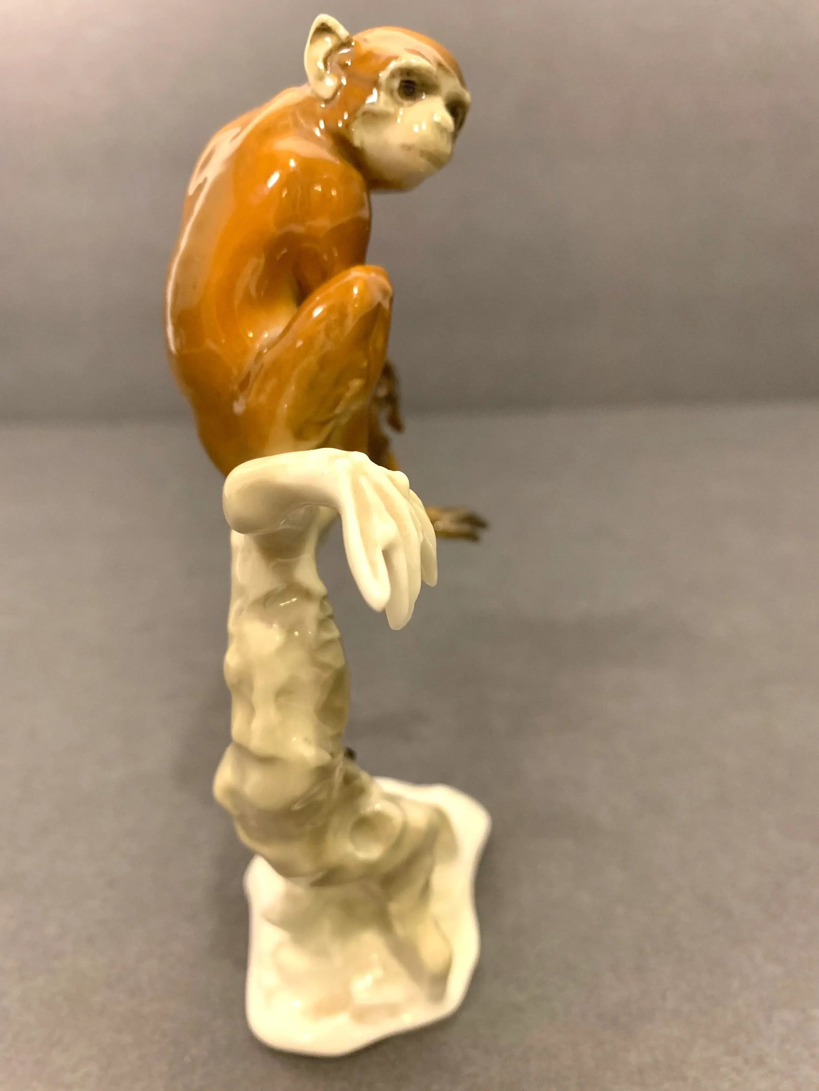 1950s Hutschenreuther Porcelain Monkey Figurine - 5