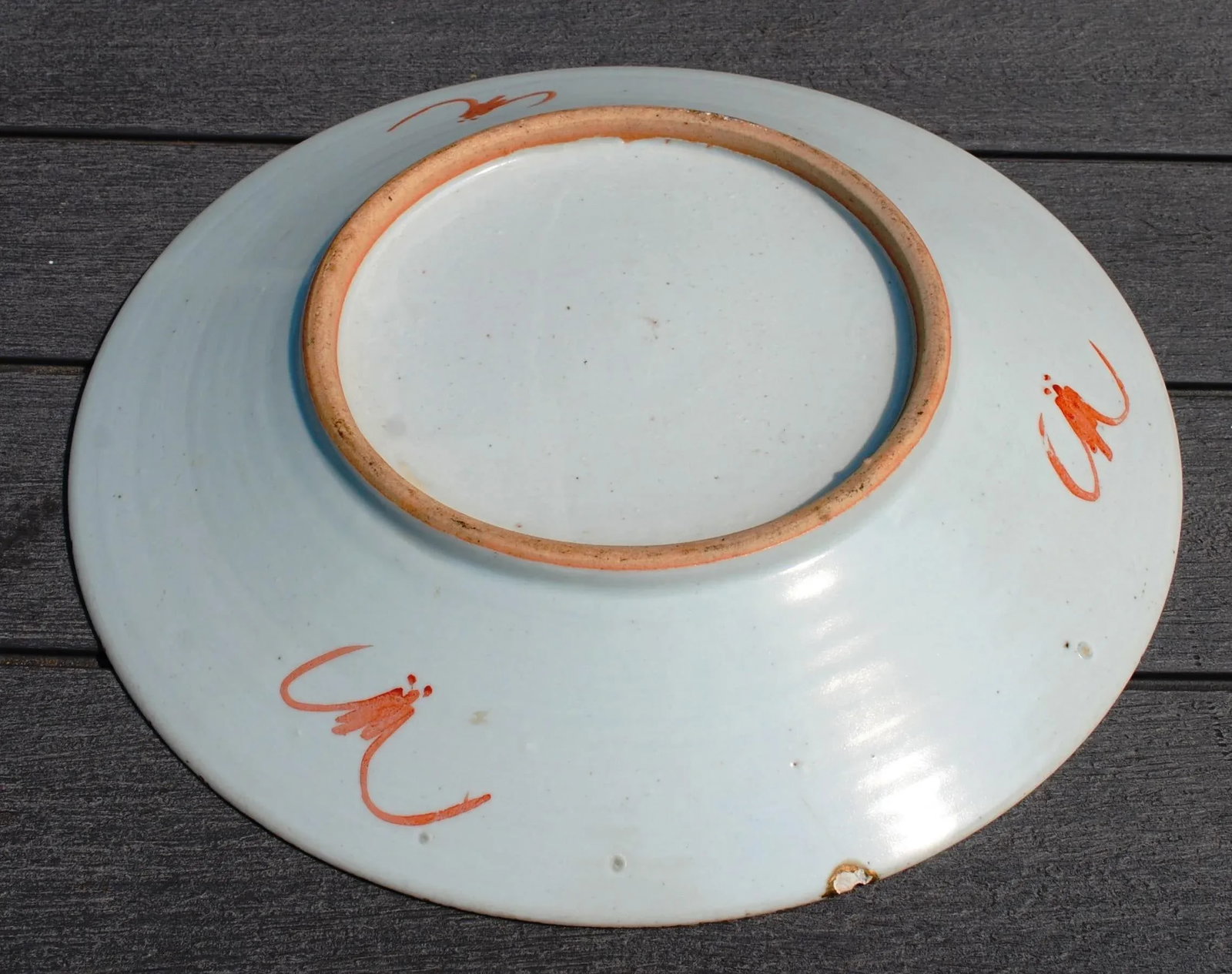 Early 20th Century Antique Chinese Famille Rose Tree Porcelain Platter - 3