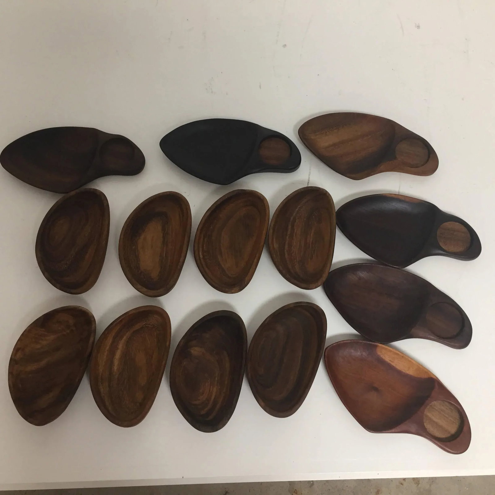 Don Shoemaker for Senal Wood Bowls & Serving Trays - Set of 14 - 2