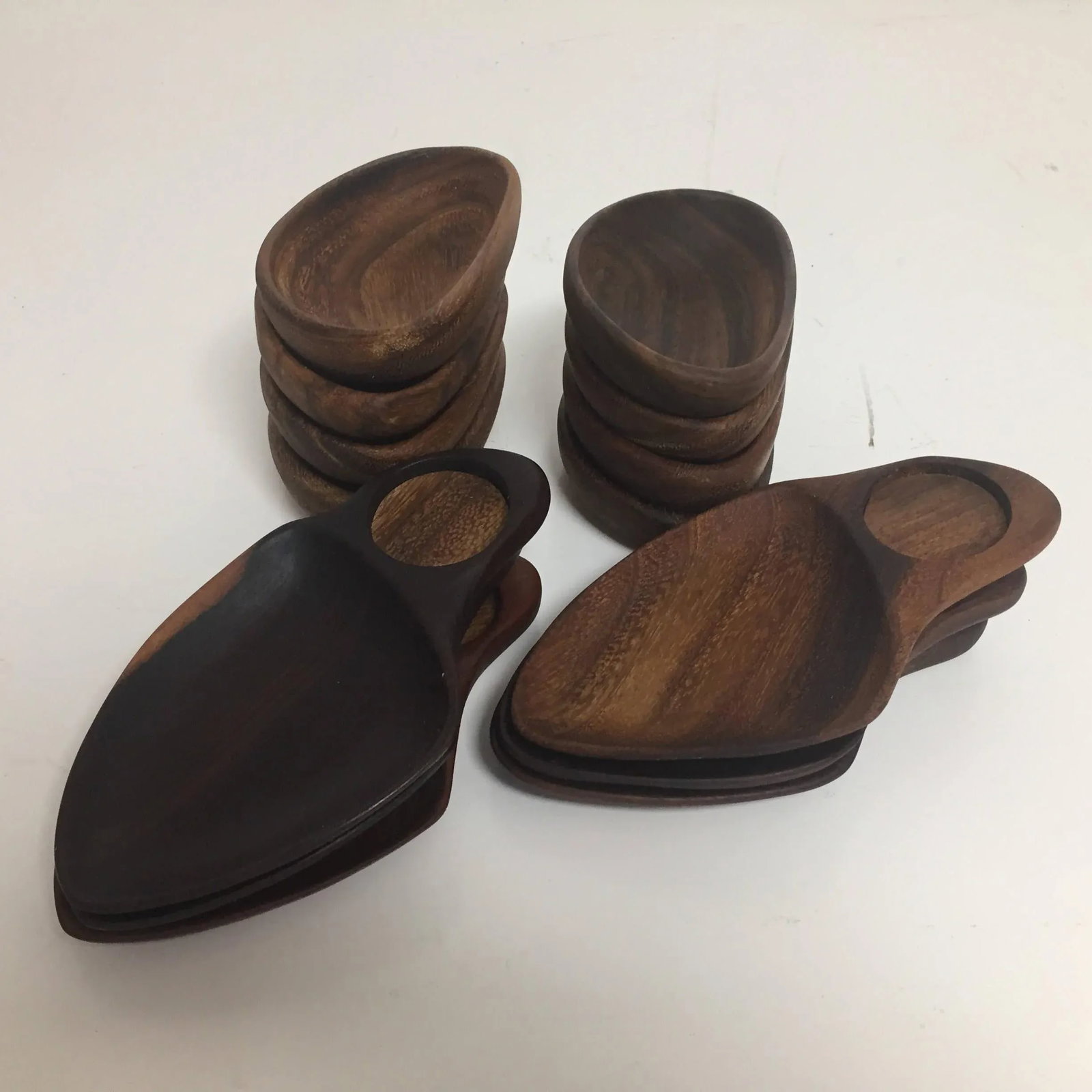Don Shoemaker for Senal Wood Bowls & Serving Trays - Set of 14 - 6
