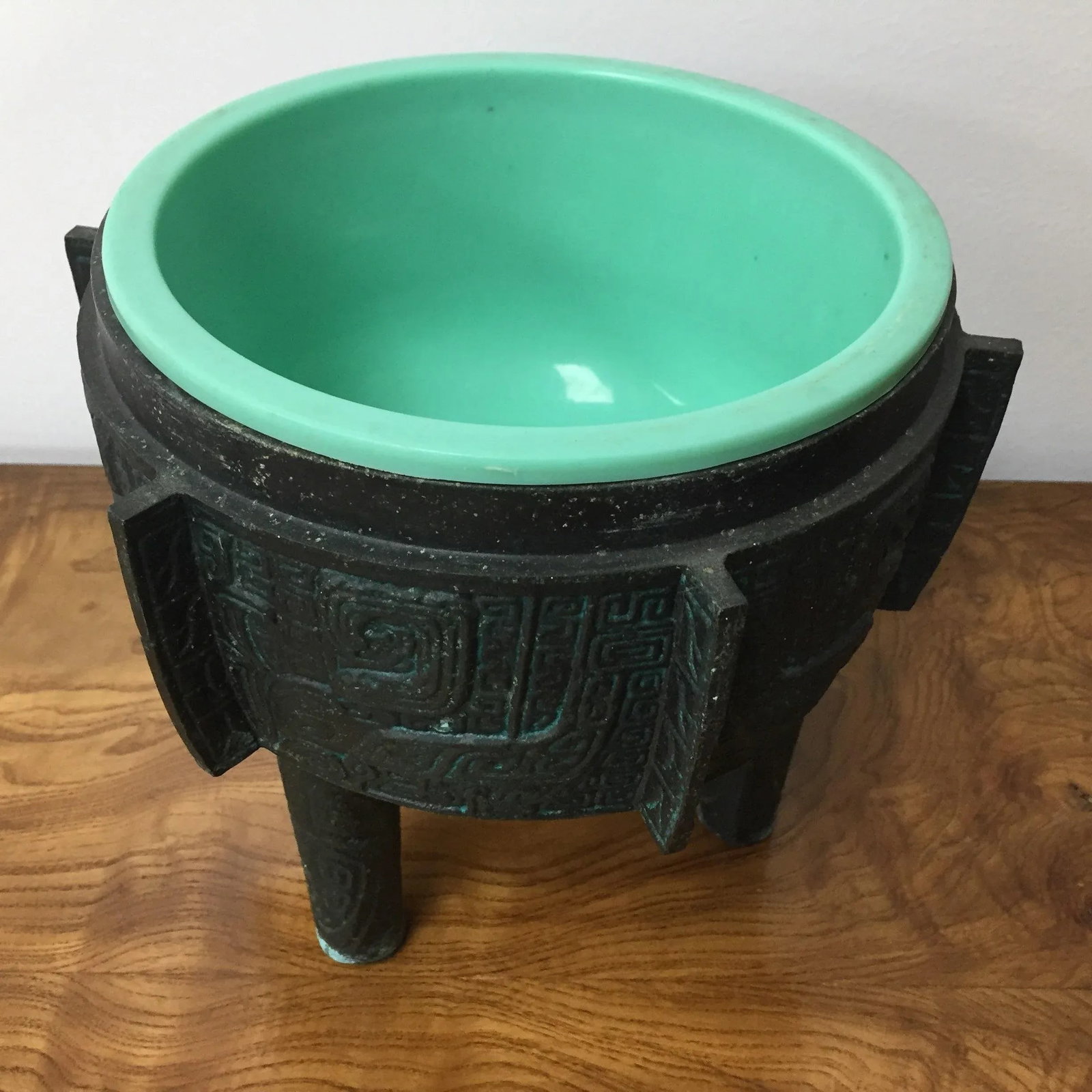 1970s Vintage Asian Style of James Mont Inspired Ice Bucket - 2