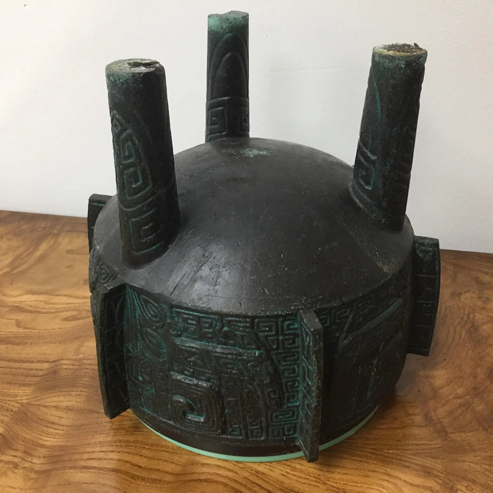1970s Vintage Asian Style of James Mont Inspired Ice Bucket - 4