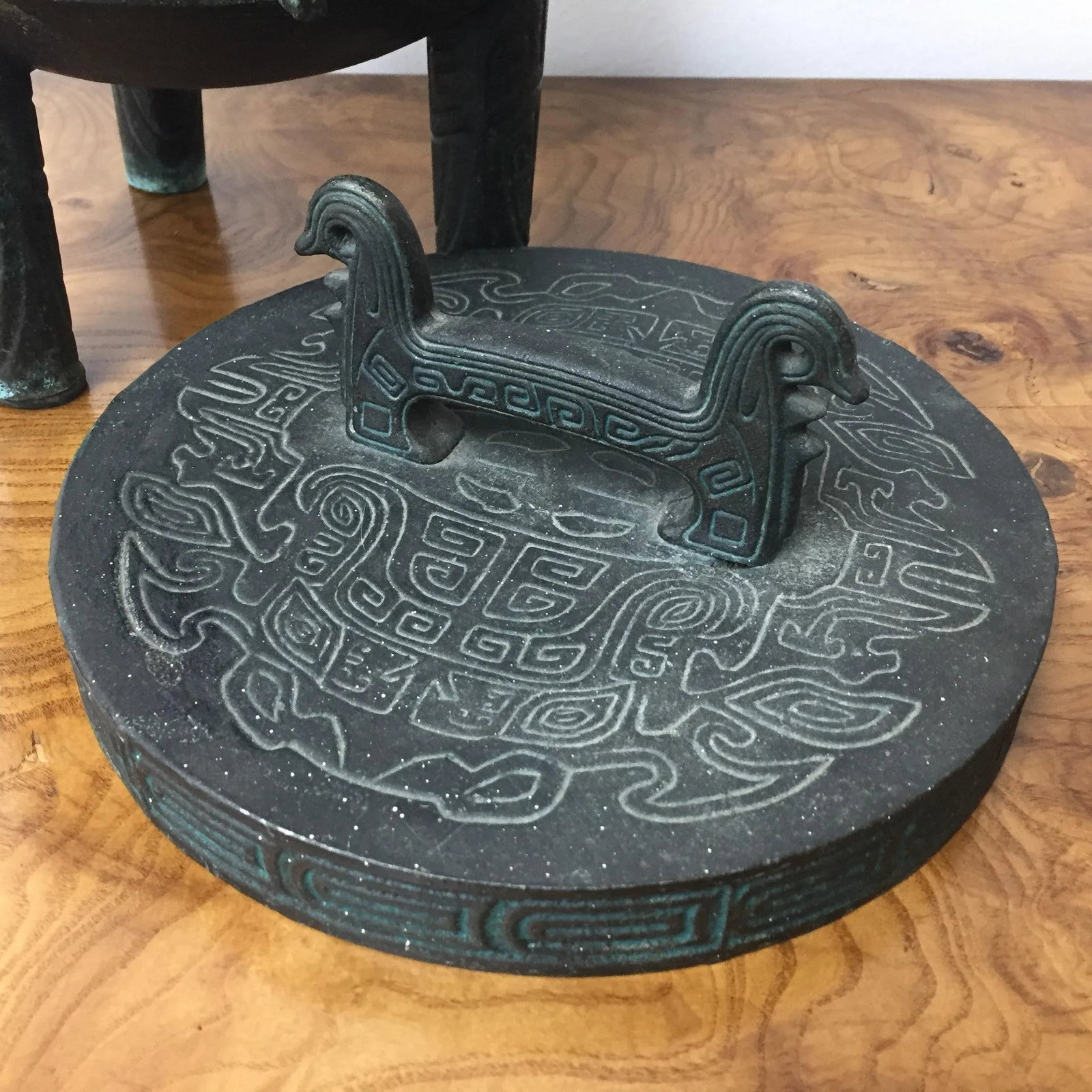1970s Vintage Asian Style of James Mont Inspired Ice Bucket - 5