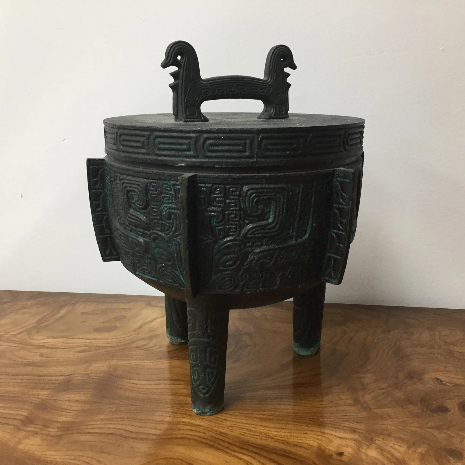 1970s Vintage Asian Style of James Mont Inspired Ice Bucket - 6