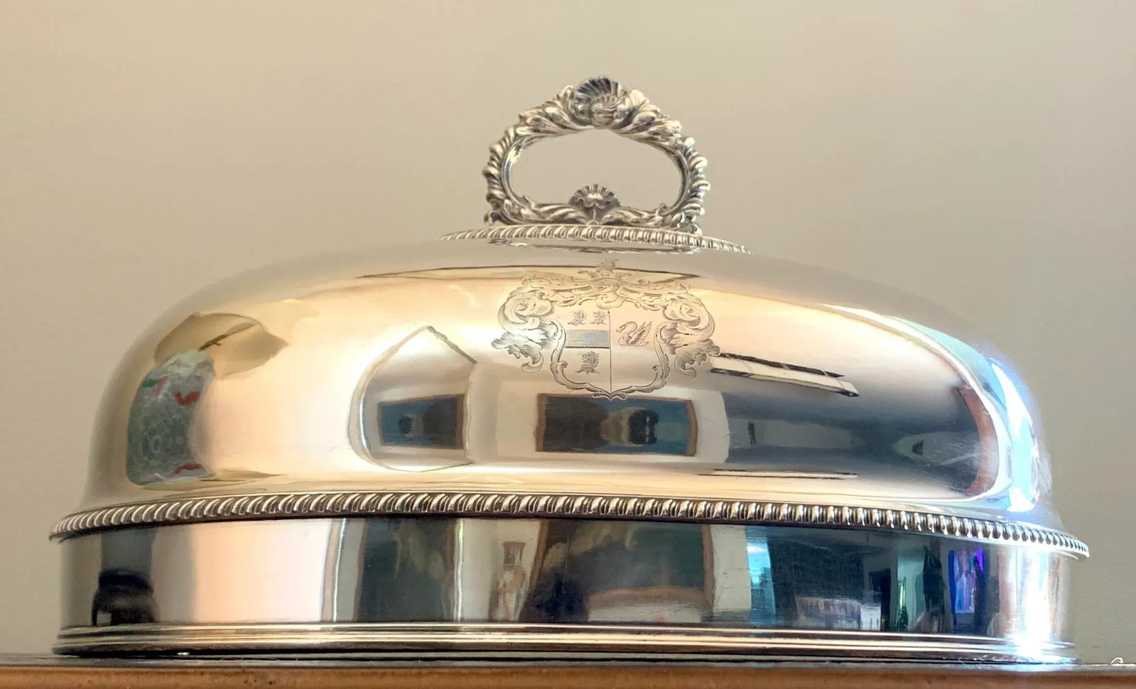19th Century Matthew Boulton Sheffield-Plate Meat Dome - 4