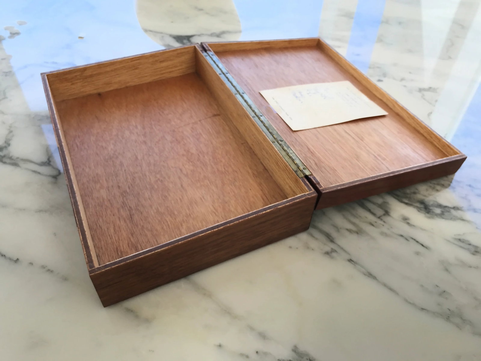 1930s Self-Taught Albert Rosenblatt Intarsia Wooden Box - 8