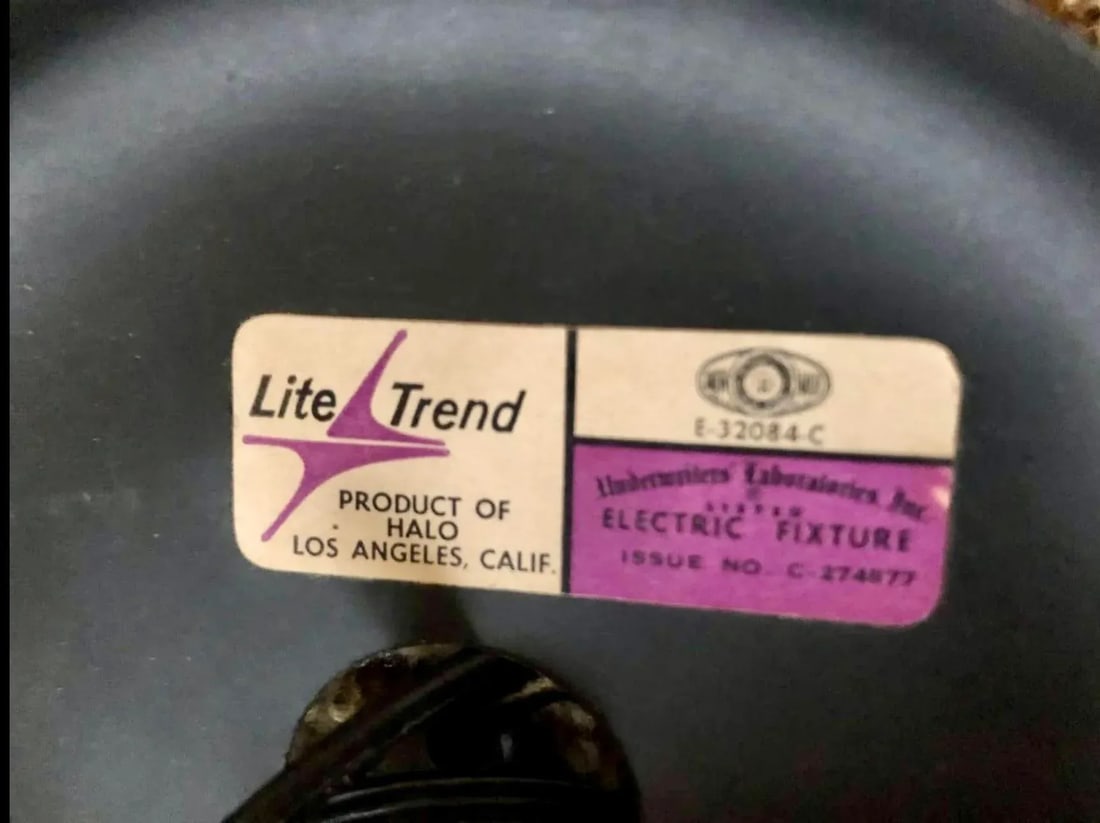 1970s Halo Lite-Trend Los Angeles Limes and Lemons Fruit Slices One Light Swag Pendant Fixture - 11