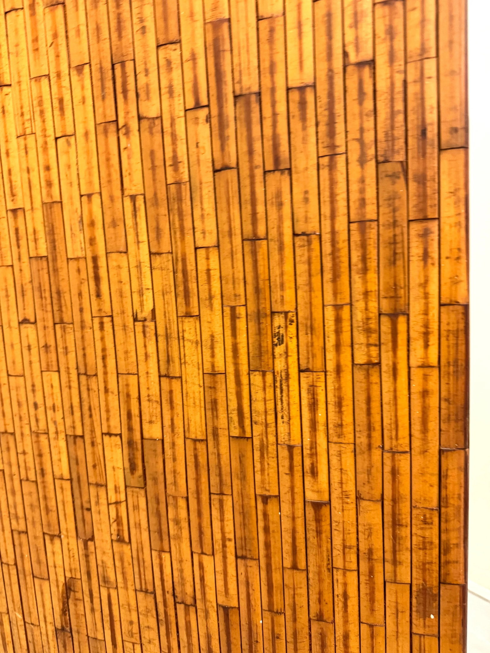 Vivai Del Sud Italian 1970's Split Reed Mirrored Screens - 9