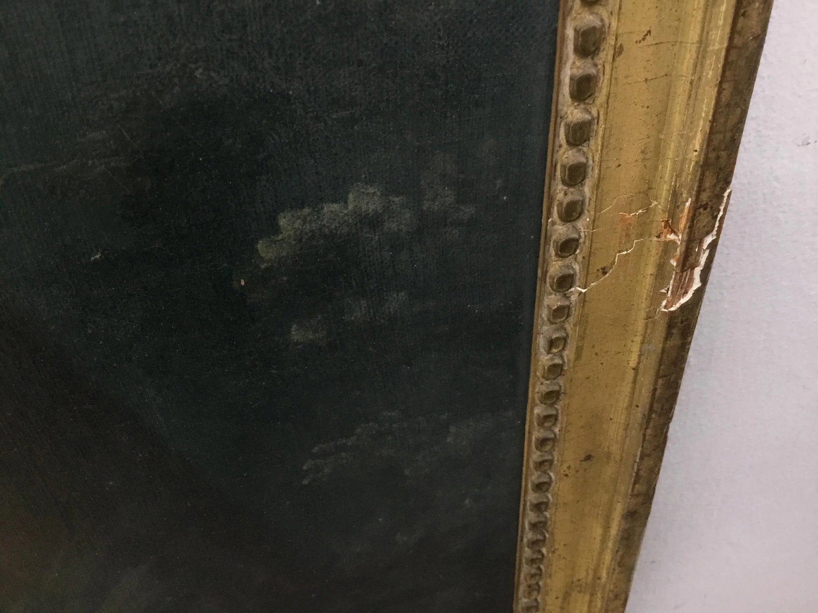 18th Century French Trumeau Mirror With "Amour Conjugal" Painting - 5