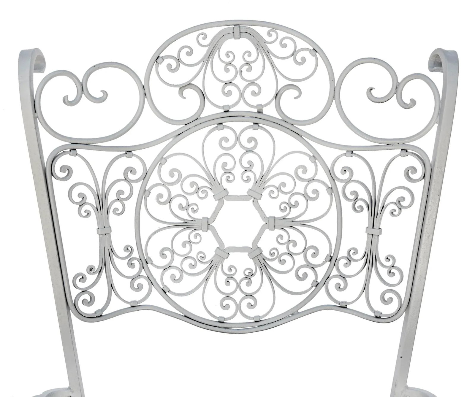 Vintage Woodard Andalusian Iron Patio Chair - 6