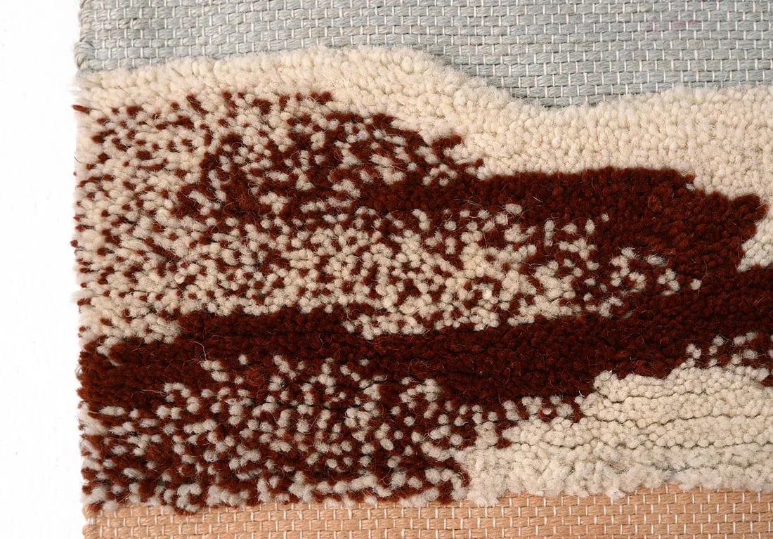 1970s Vintage Habitat Terence Conran Desert Scene Macrame Wall Hanging - 5