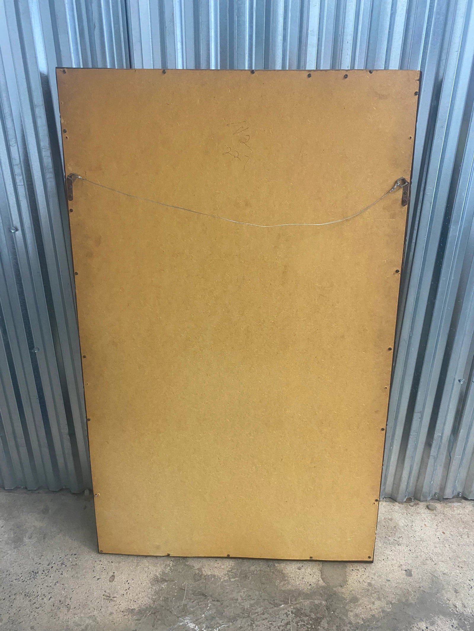 1960s Hollywood Regency Greek Key Faux Bamboo Wall Mirror - 11