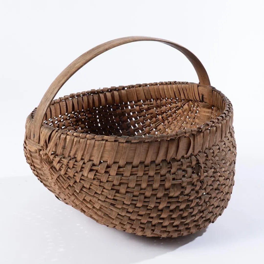 Antique New England Melon Basket - 5