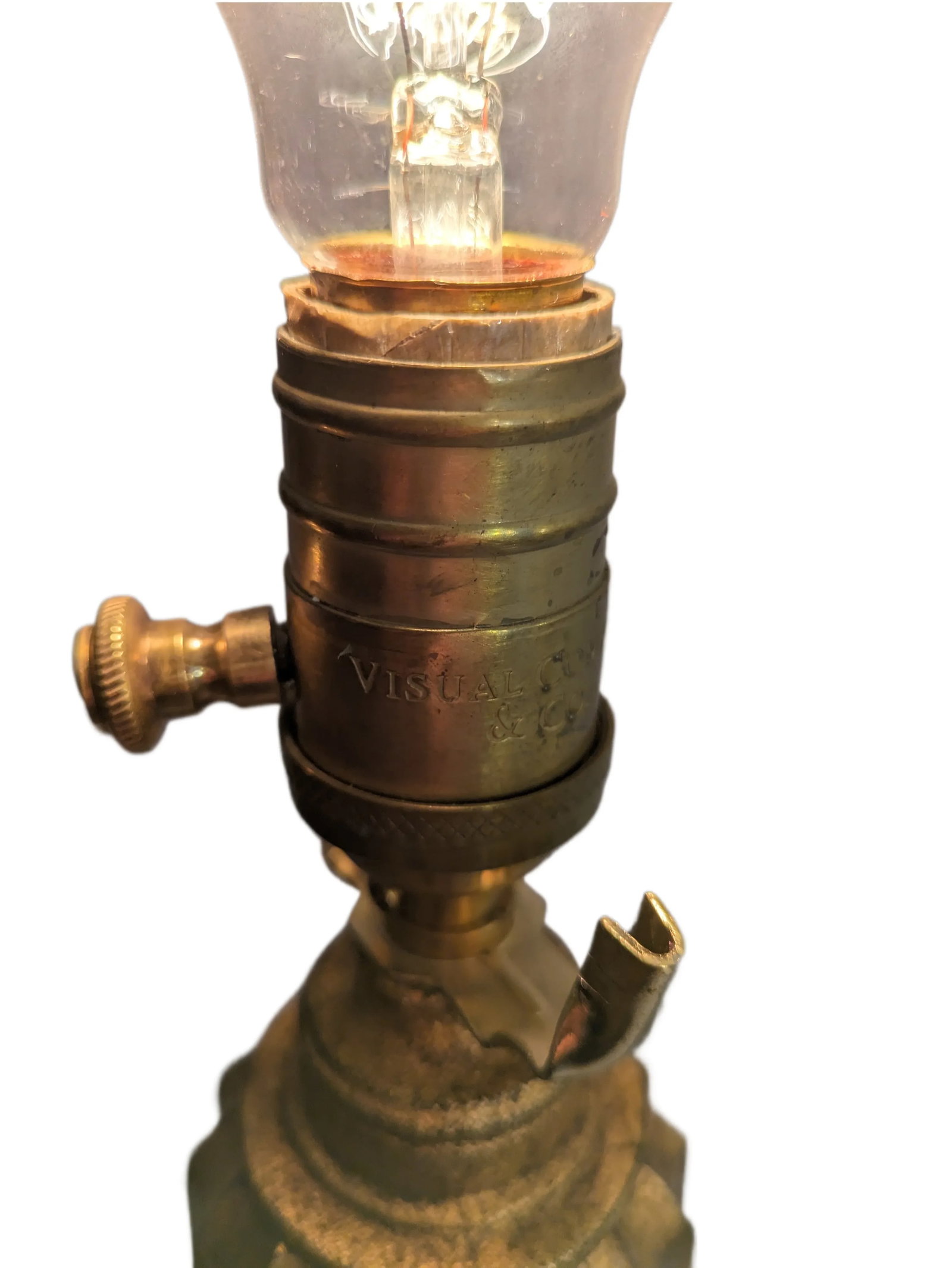 Visual Comfort Fluted Spire Large Table Lamp - 6