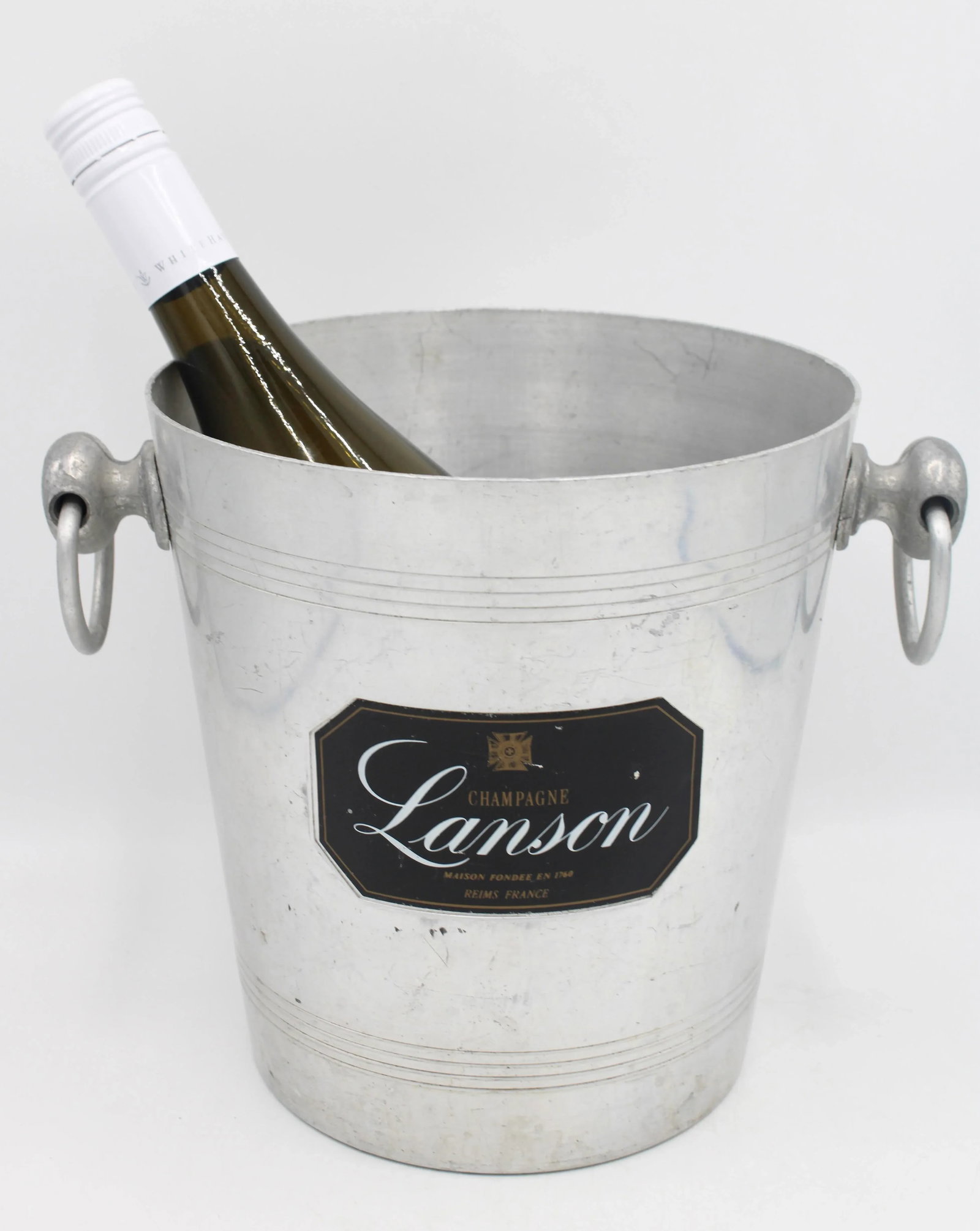 Vintage French Silver Champagne Ice Bucket - 6