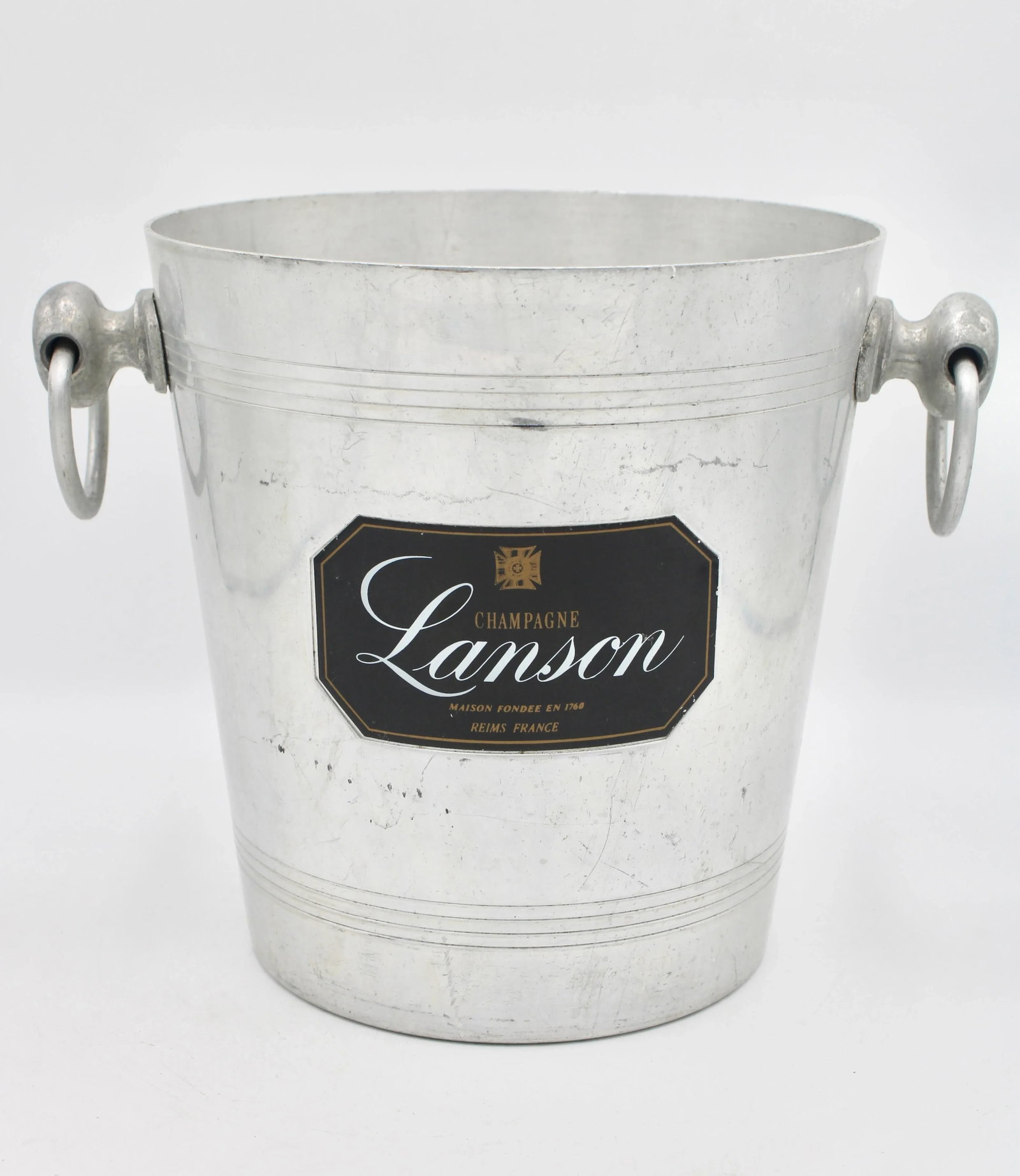 Vintage French Silver Champagne Ice Bucket - 9