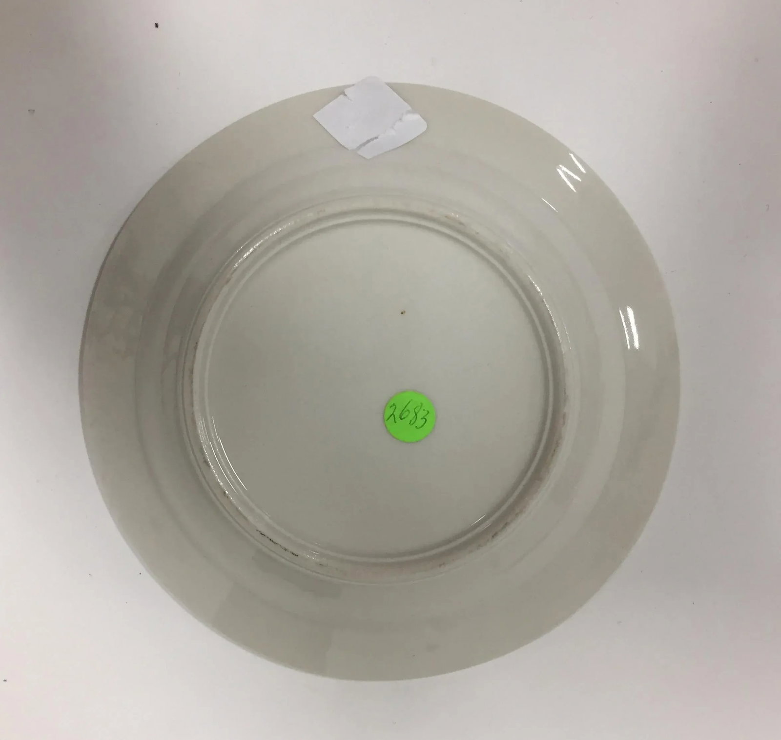 Vintage Green and White Stylized Art Deco Female Bust Dish by Waylande Gregory - 2