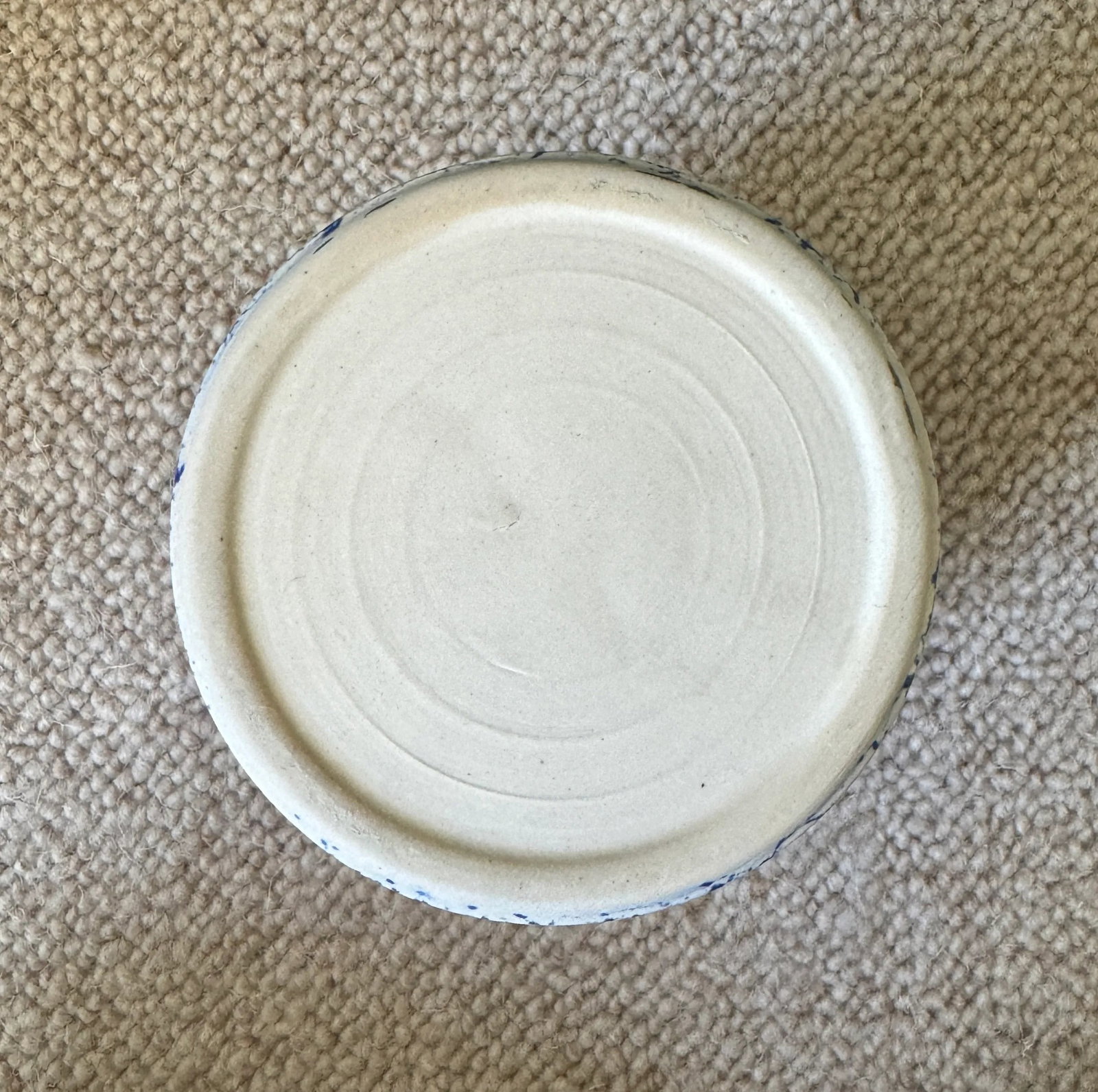 Vintage Handmade Splatter Glaze Kitchen Vessel - 6