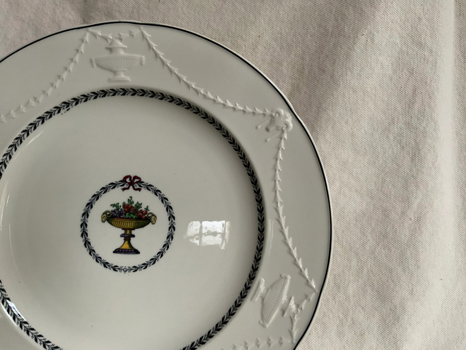 Rare Copeland Spode Neoclassical Dinner Plates, c.1900 - 8