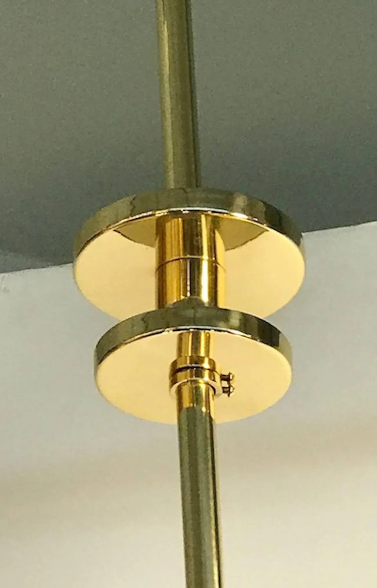 Italian, 1930s Fascist Period Art Deco Chandelier - 4
