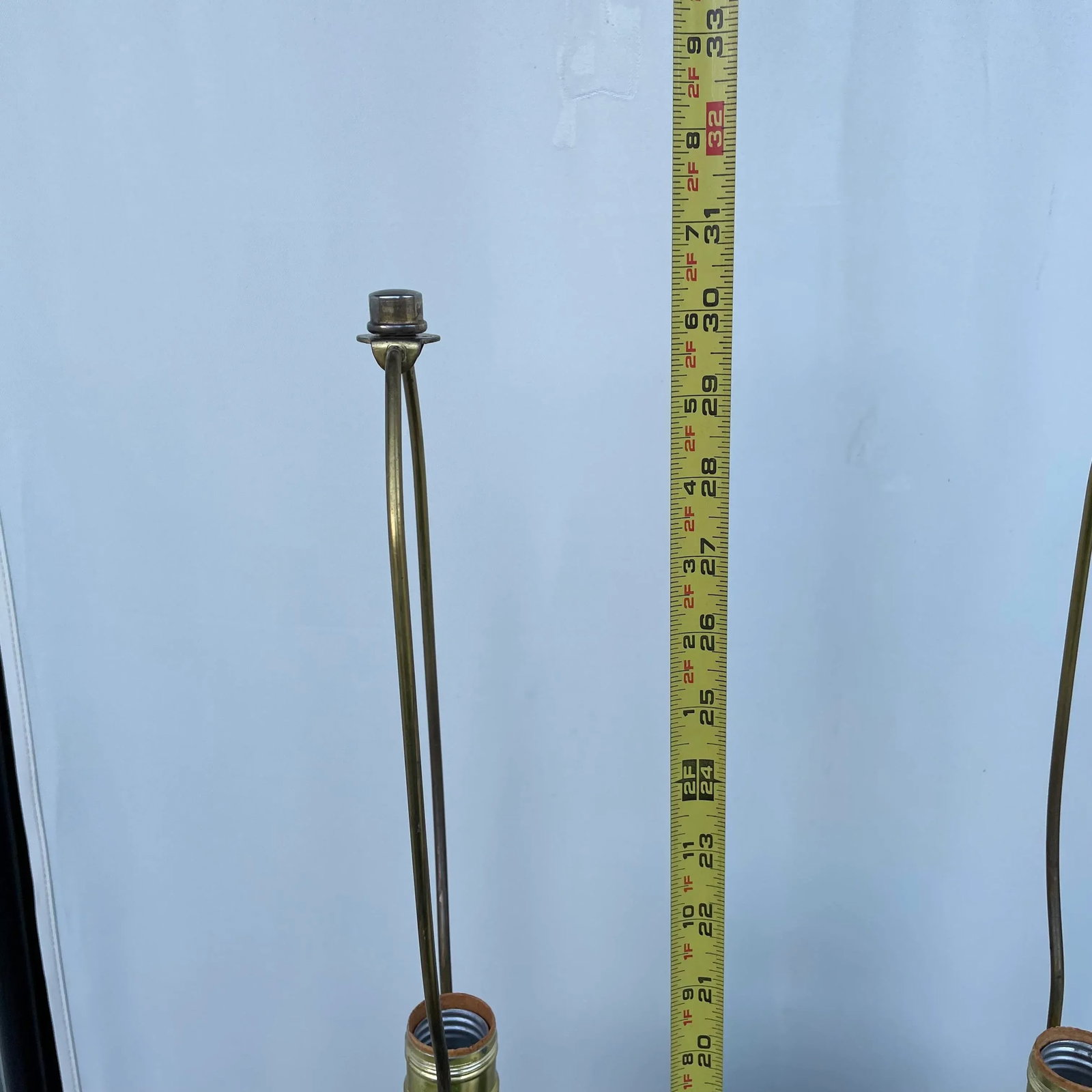 Mid Century Modern Blue and Green Free Form Lamps- a Pair - 4