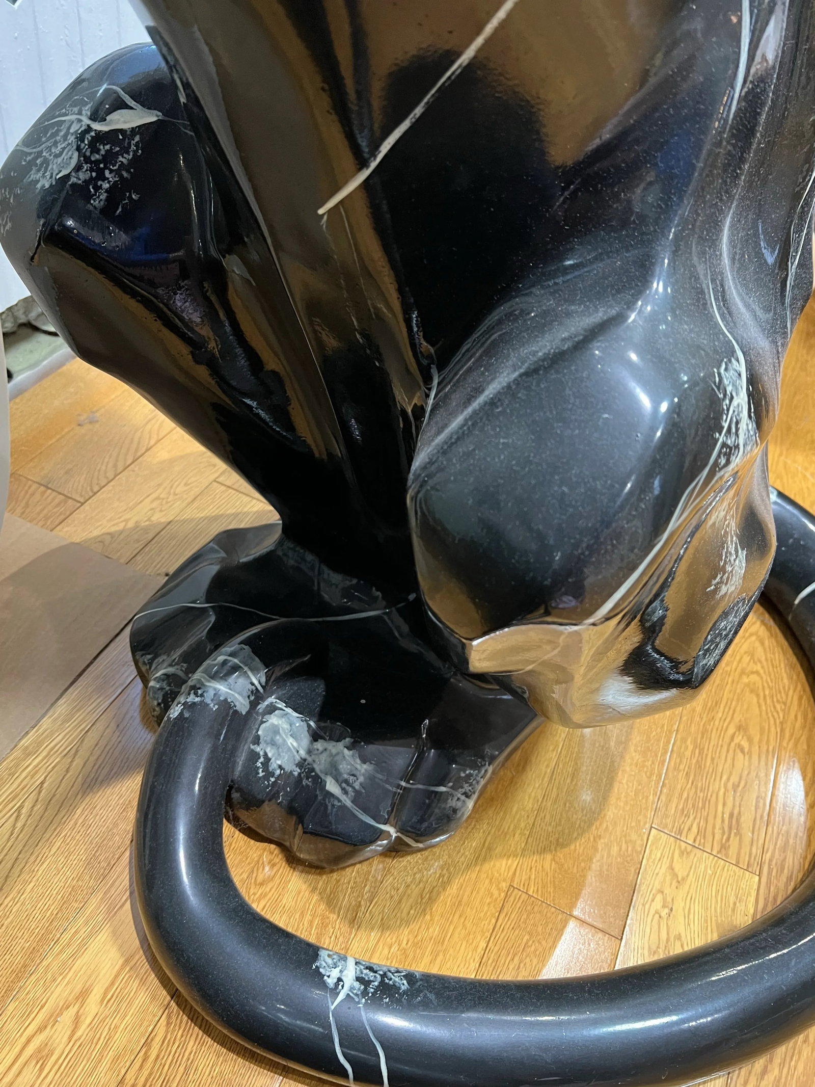 Life Size Fiberglass Panther Statue, Circa 1990 - 2