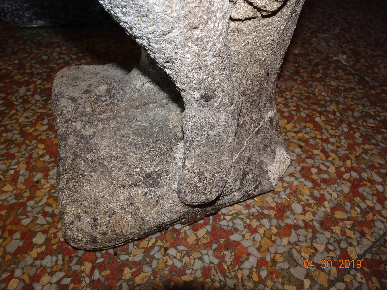 Vintage French Stone Statues - a Pair - 3