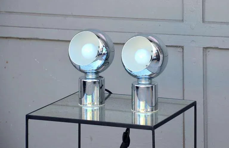Articulated Globe Spotlights by Reggiani Lampadari - a Pair - 10