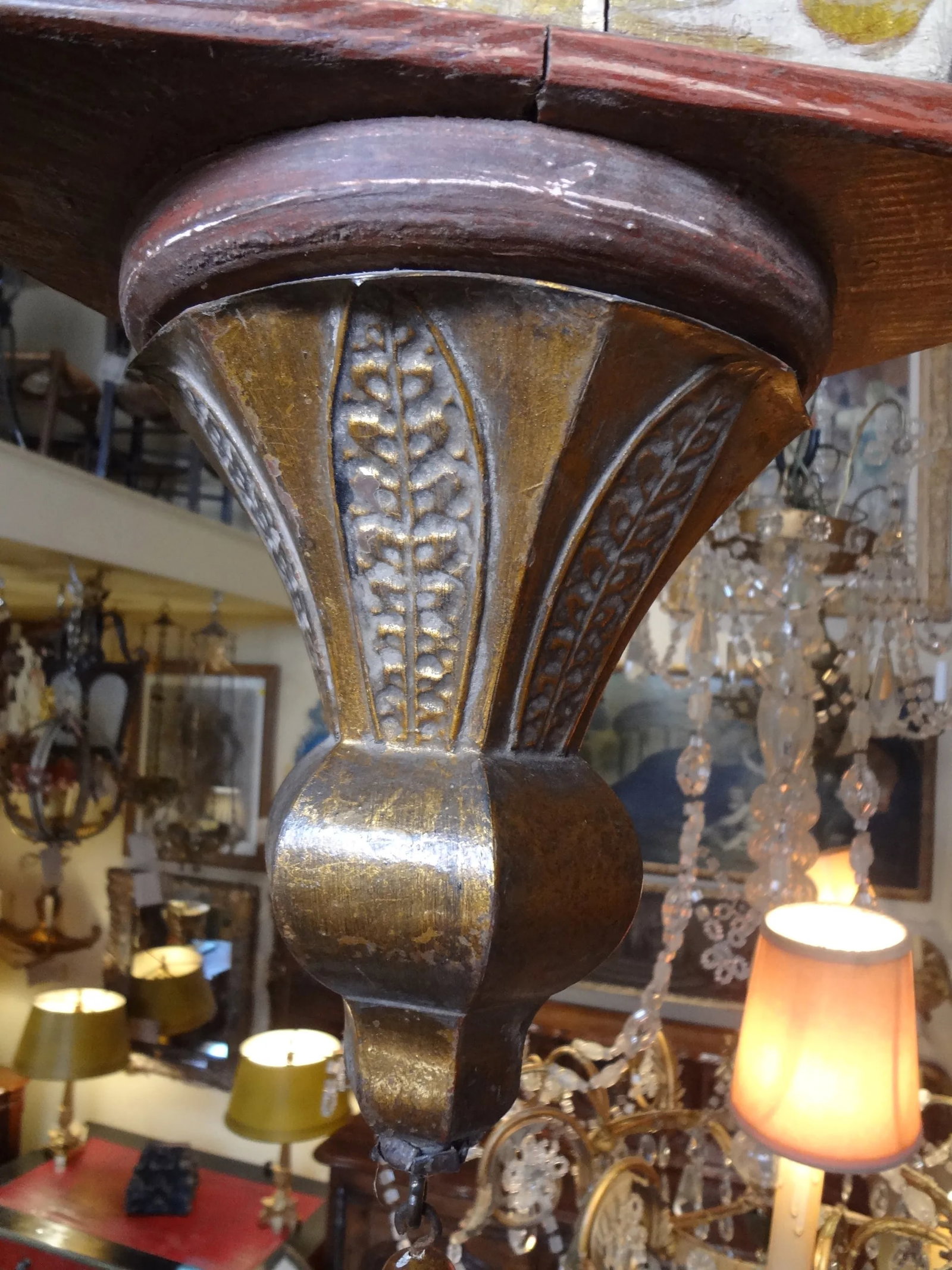 19th Century Italian Wood Lantern - 2