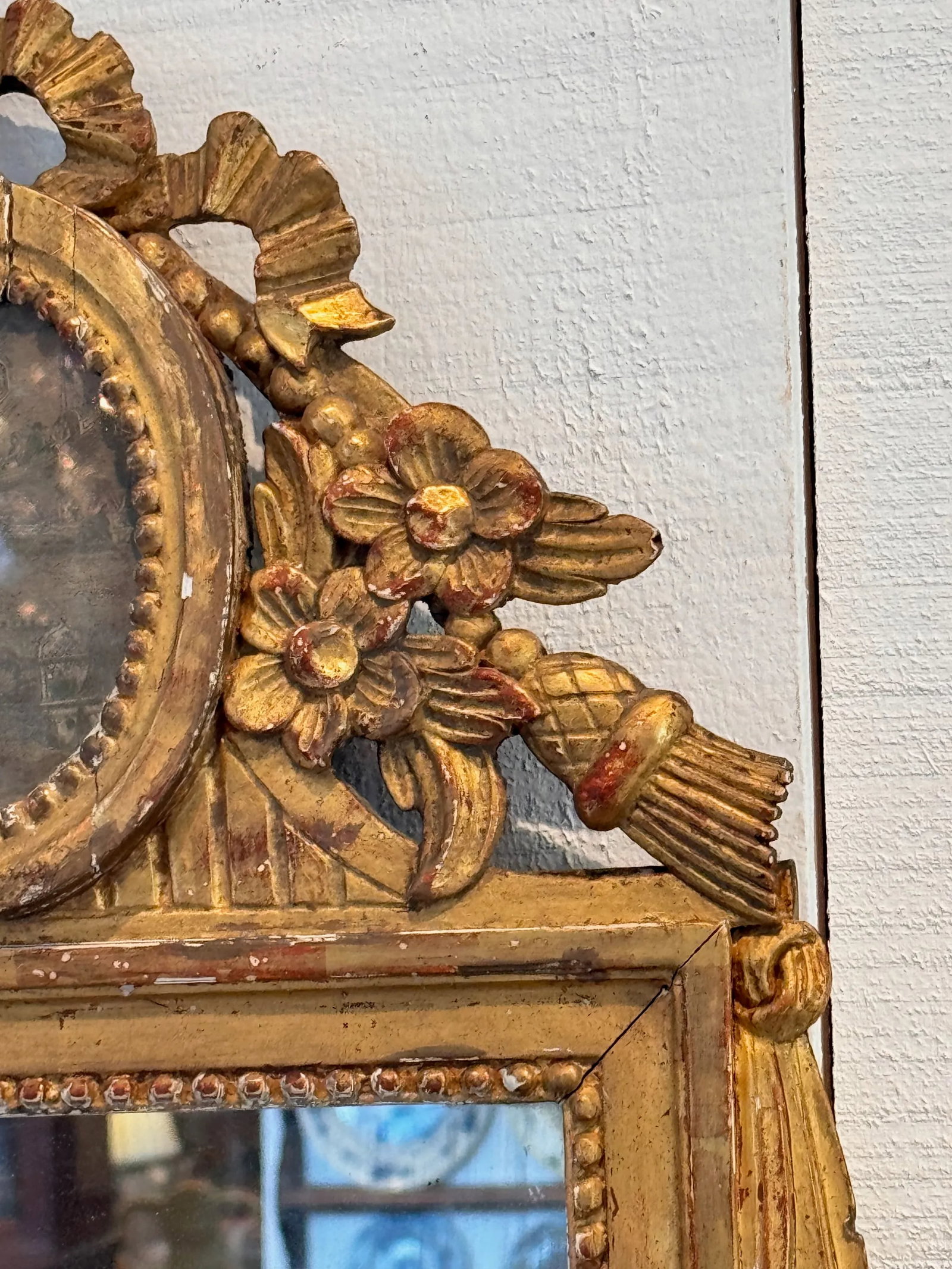 Pair of 19th Century Italian Giltwood Mirrors - 5