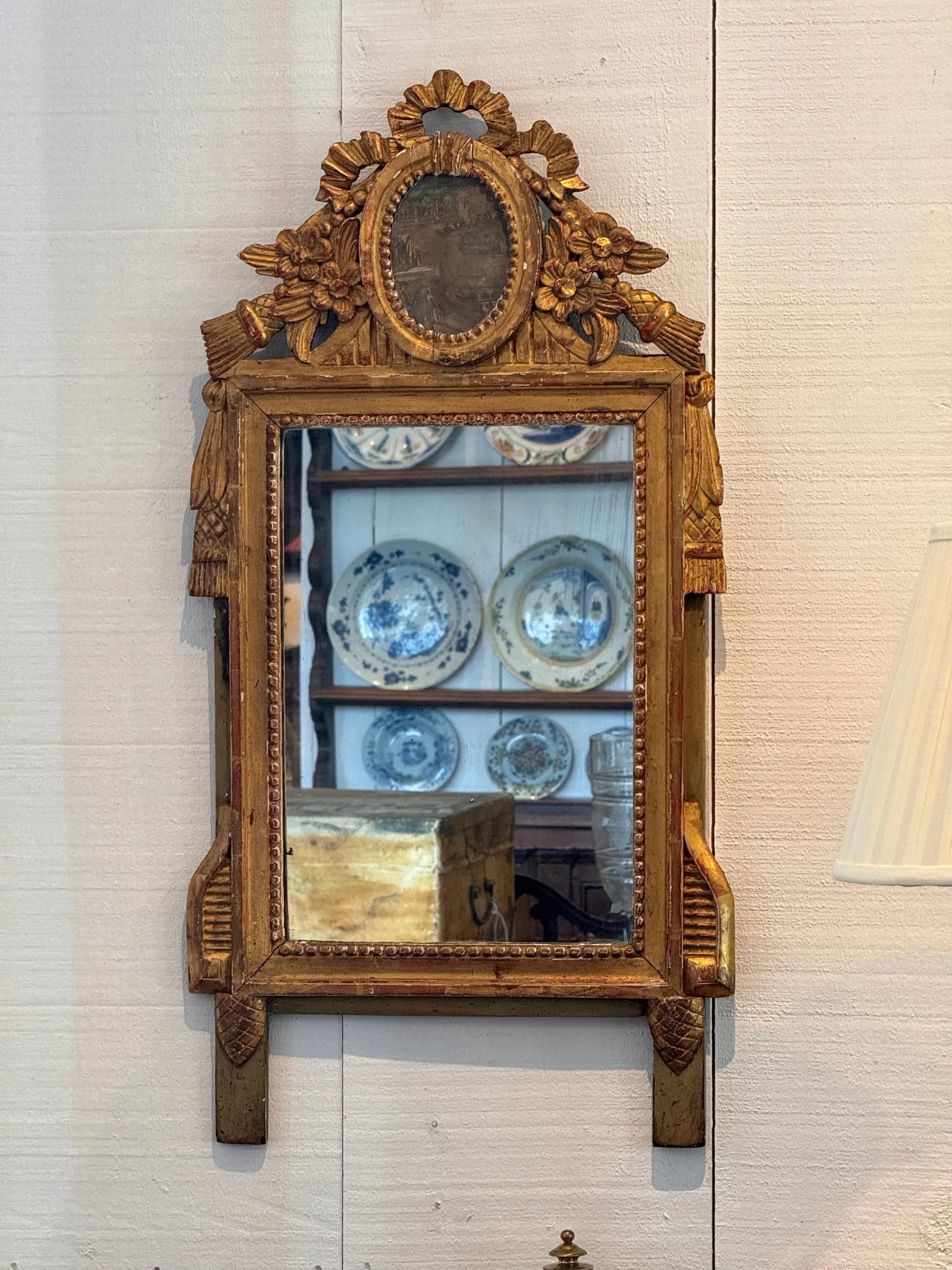 Pair of 19th Century Italian Giltwood Mirrors - 9