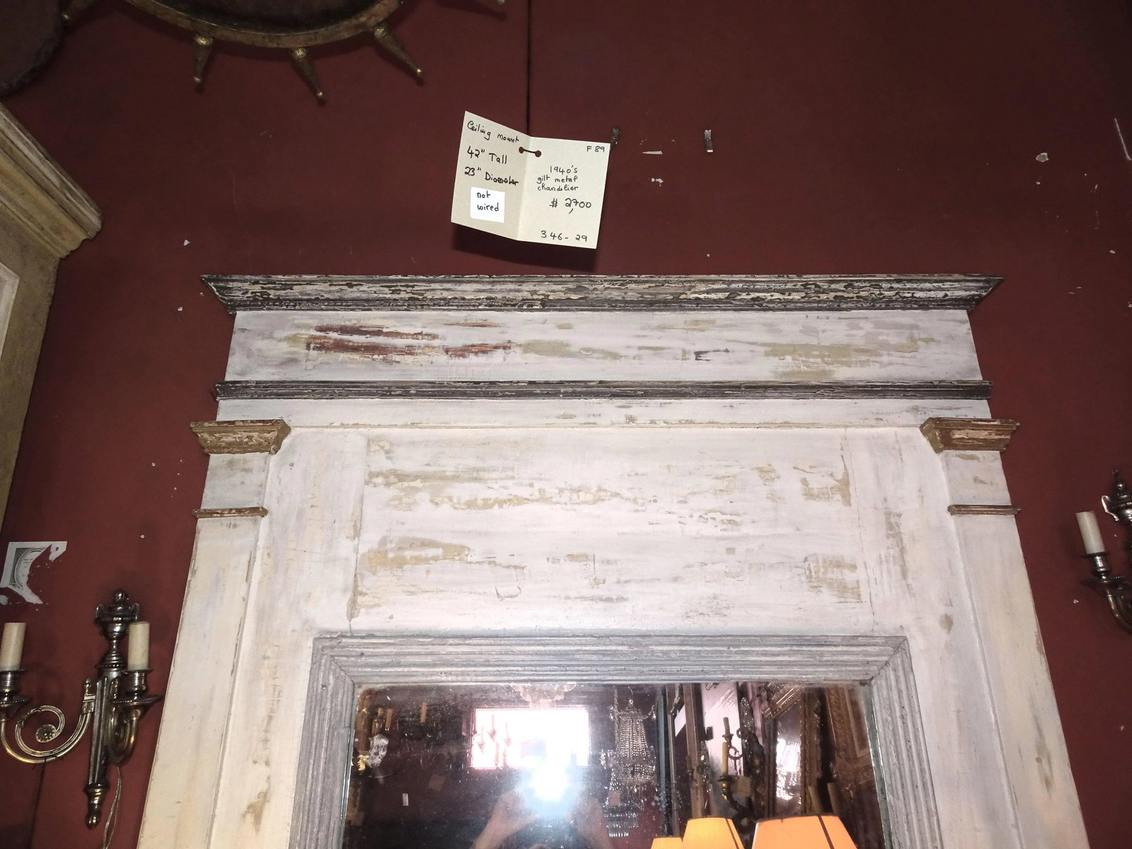 19th Century French Mirror - 9