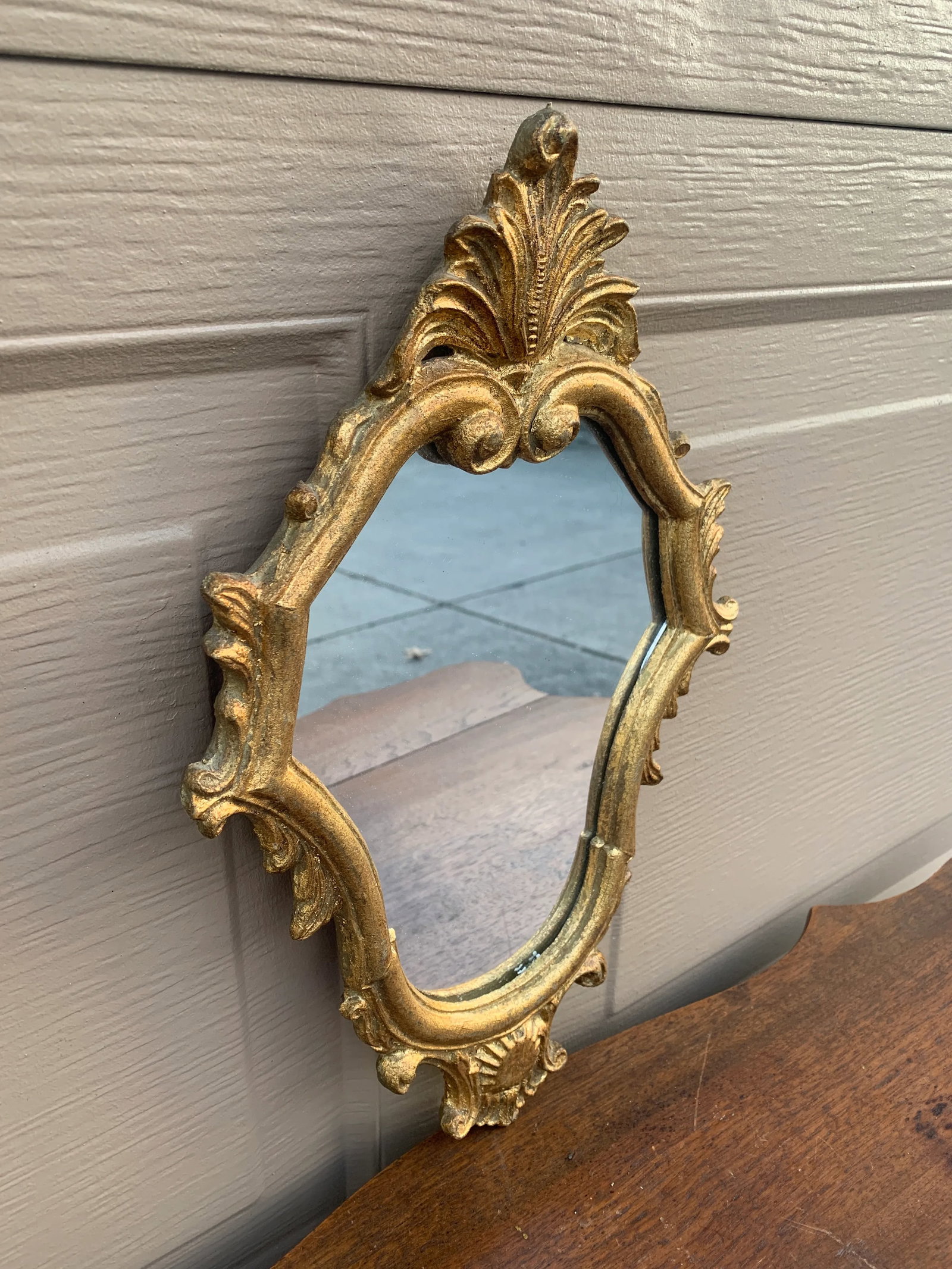 Italian Rococo Style Giltwood Wall Mirror - 4