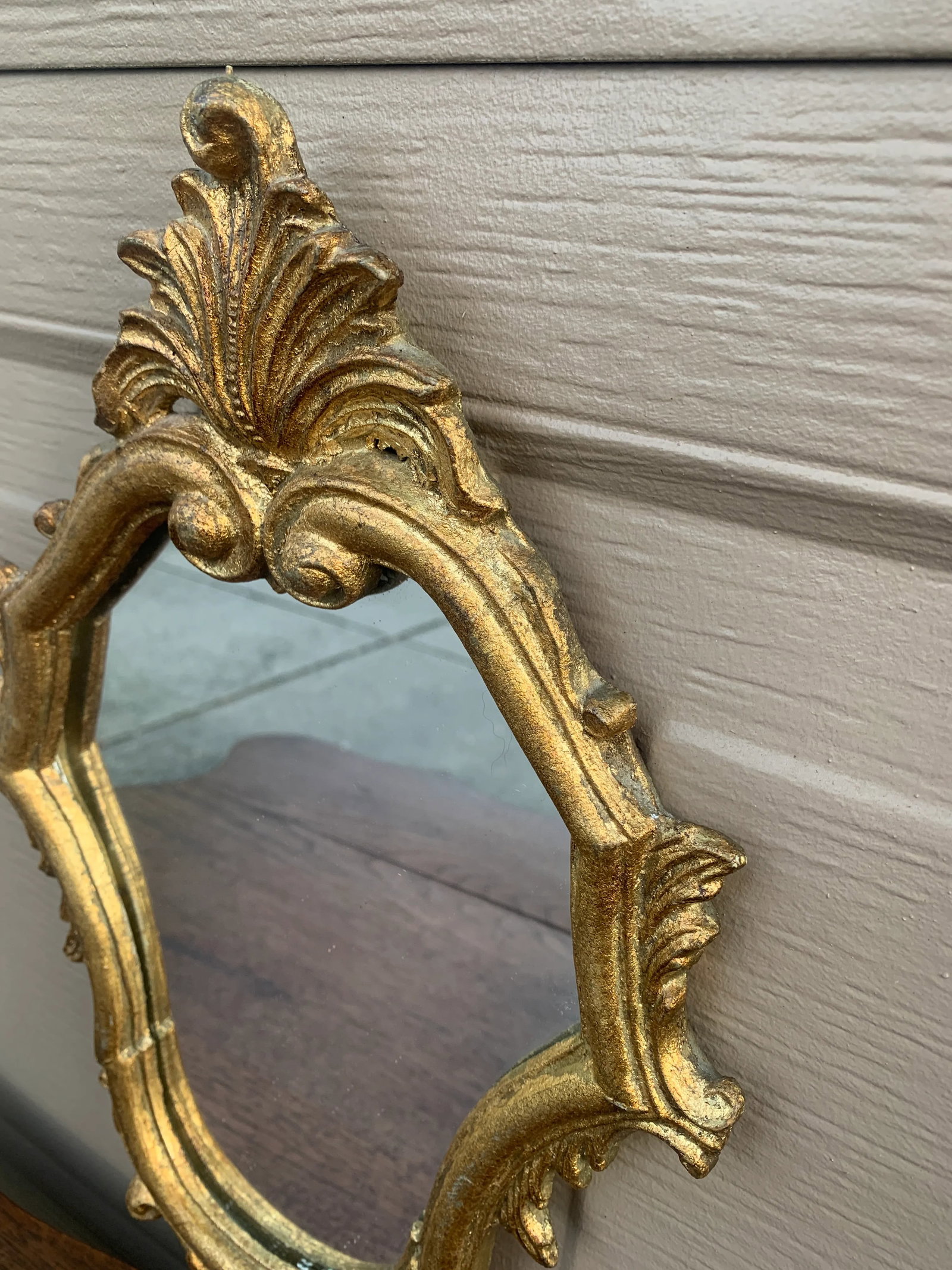 Italian Rococo Style Giltwood Wall Mirror - 6
