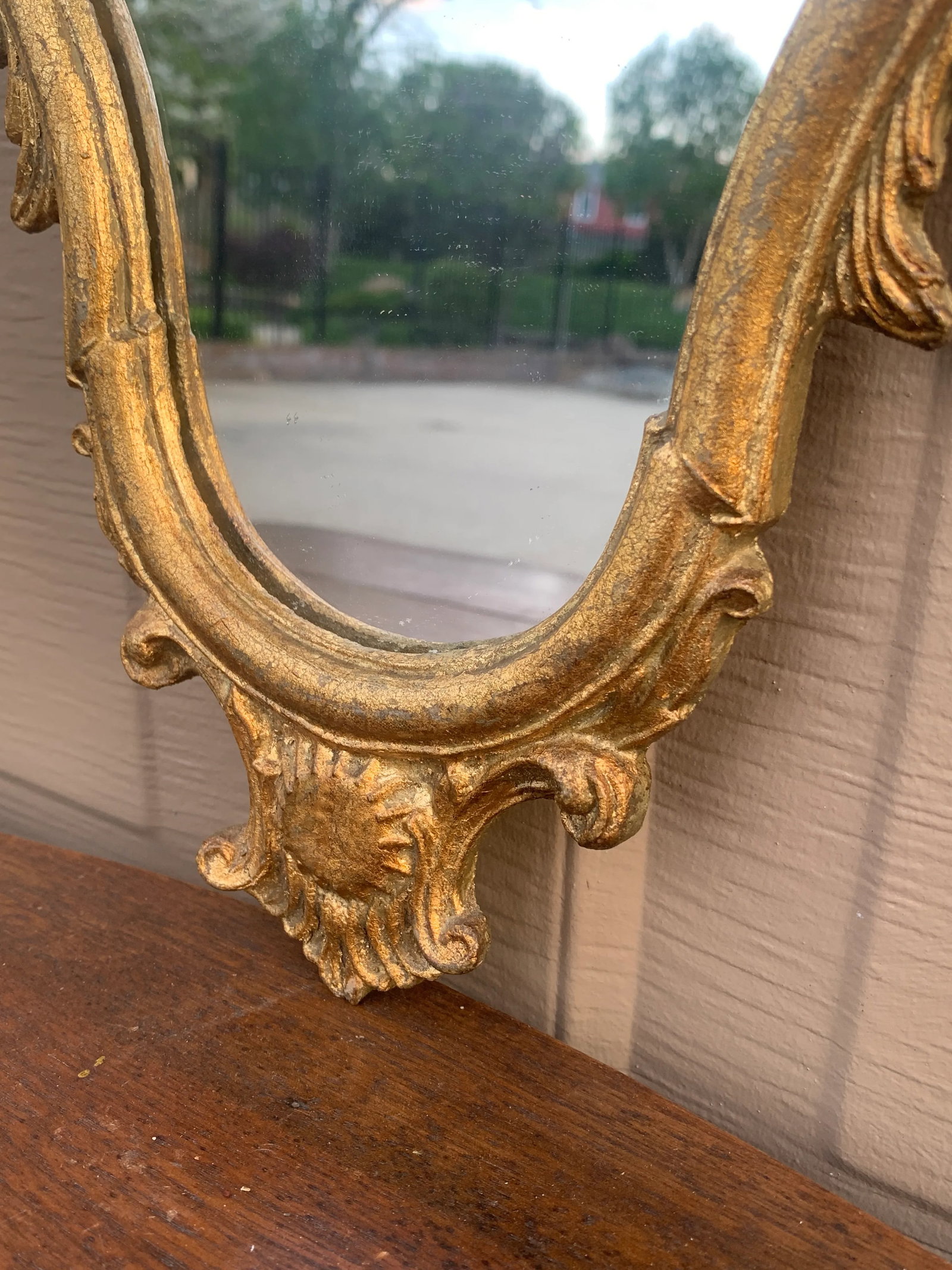 Italian Rococo Style Giltwood Wall Mirror - 7