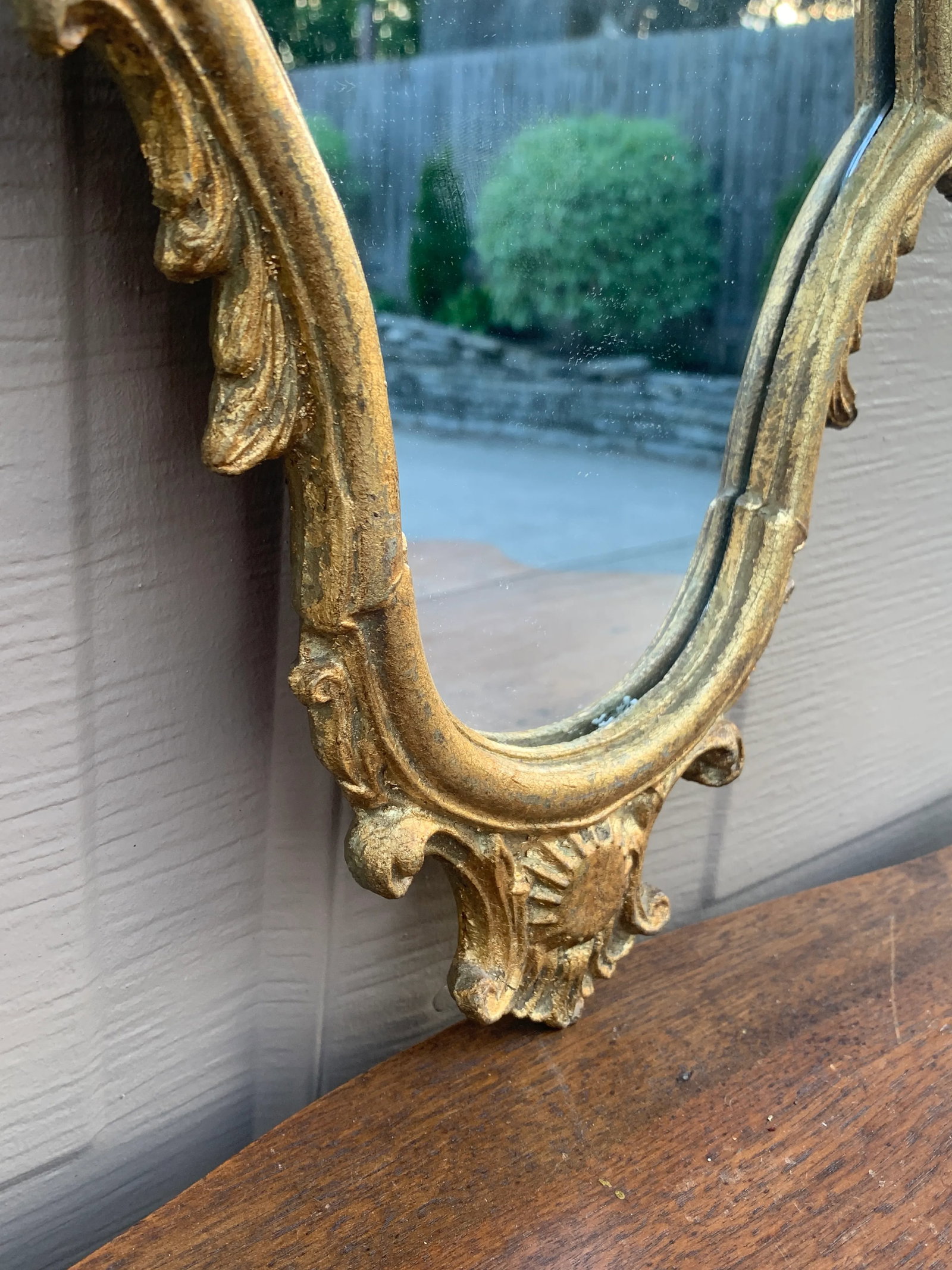 Italian Rococo Style Giltwood Wall Mirror - 8
