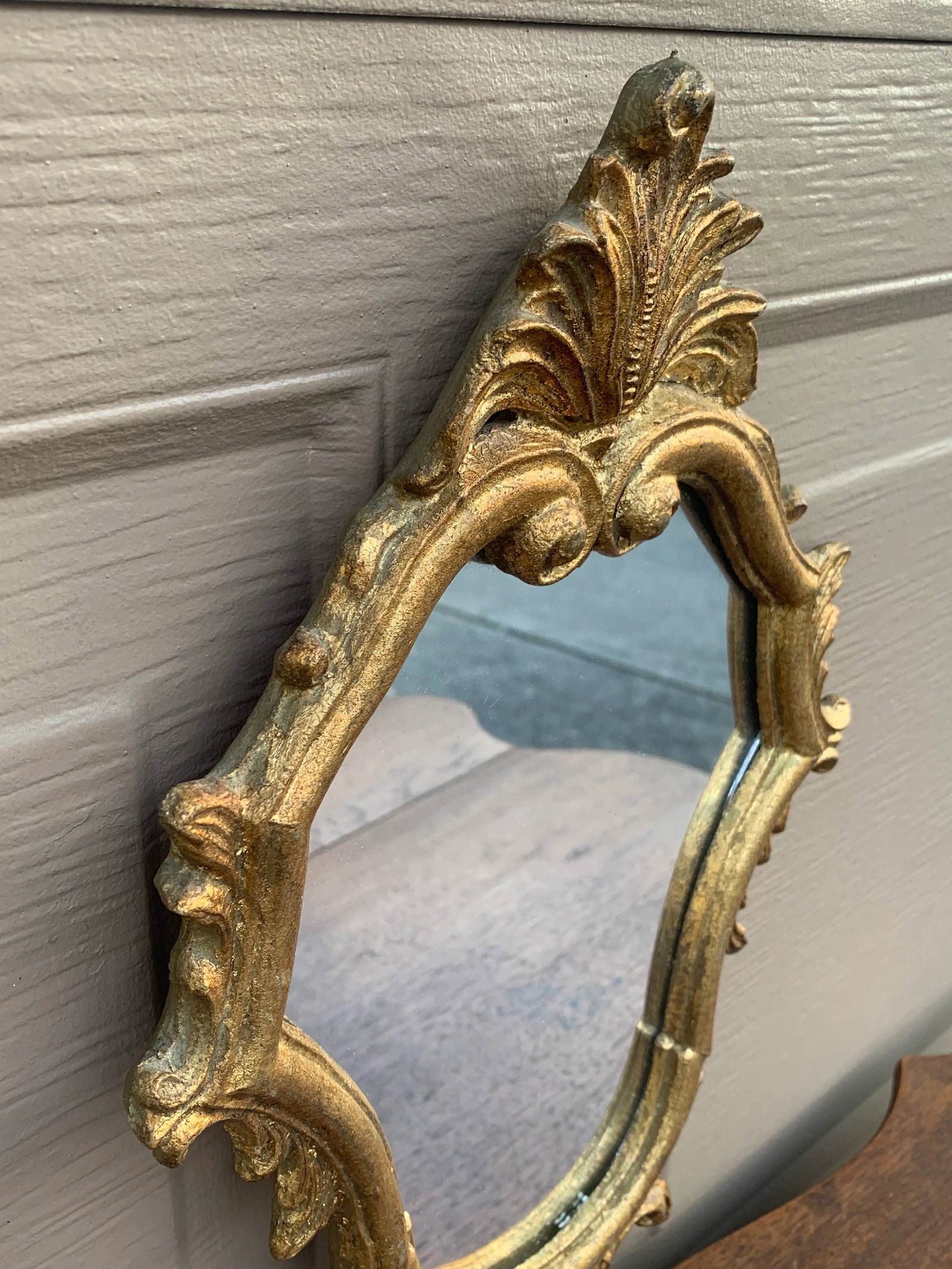 Italian Rococo Style Giltwood Wall Mirror - 9