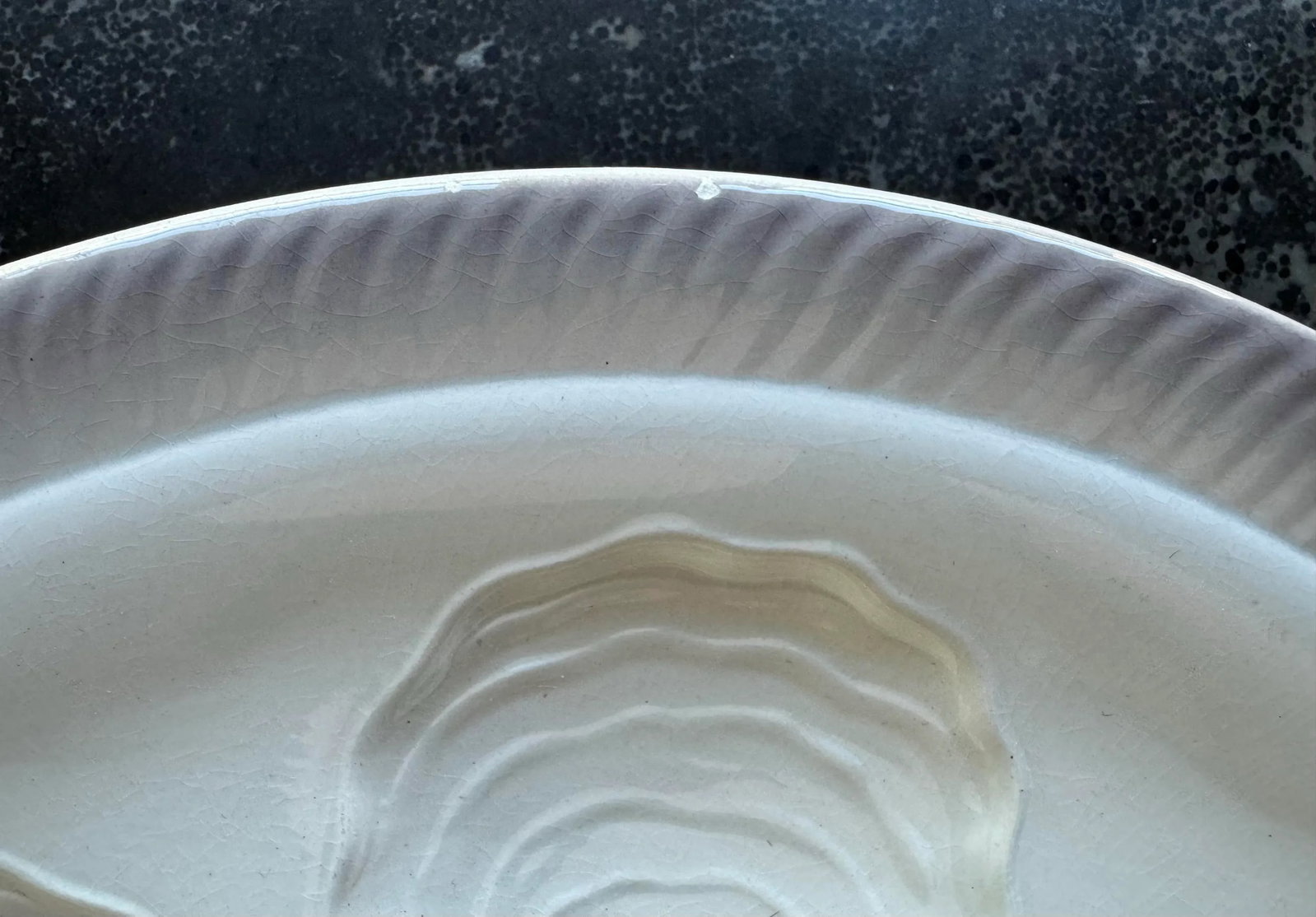 Antique Waechtersbach Pottery Fish Shaped Oyster Serving Plate - 10