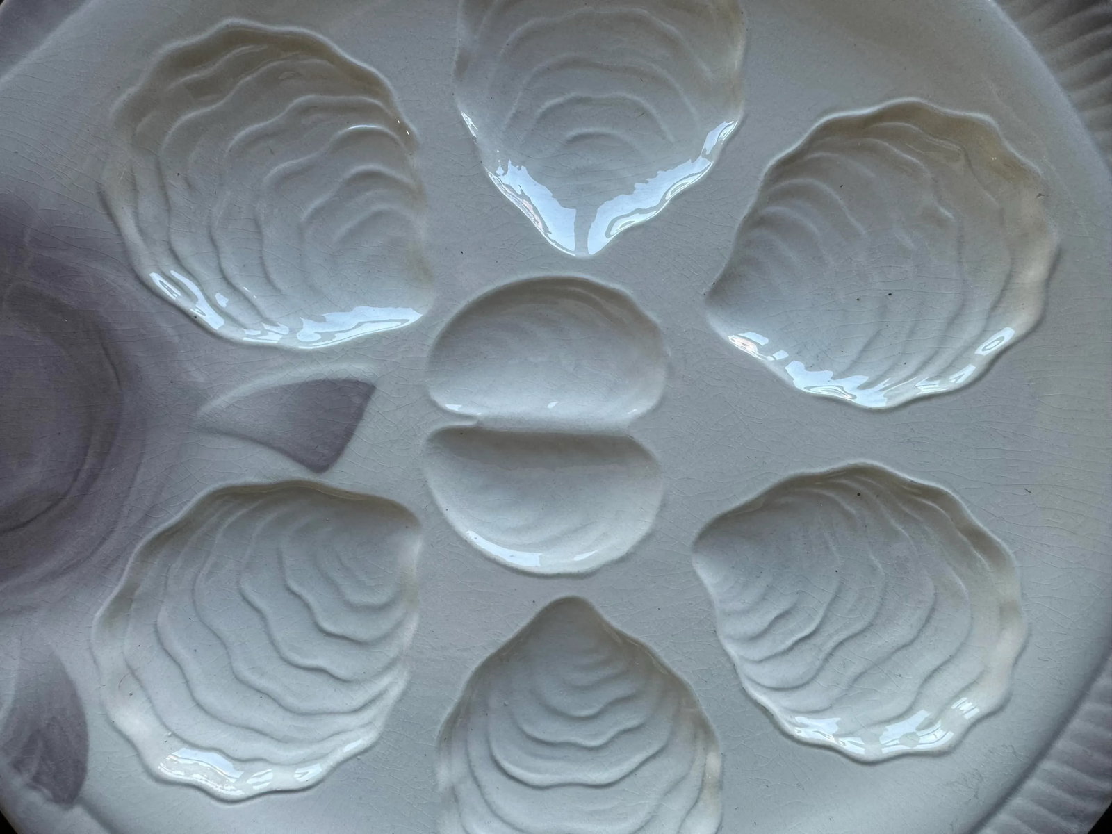 Antique Waechtersbach Pottery Fish Shaped Oyster Serving Plate - 3