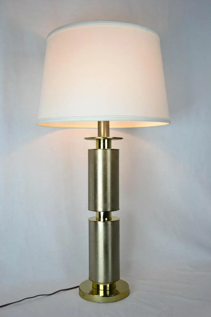Laurel Lighting | Large Brushed Aluminum Table Lamp - 3
